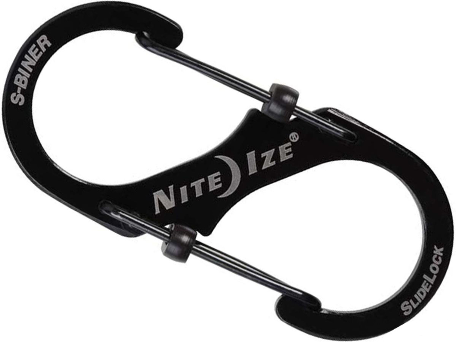 Nite Ize S-Biner SlideLock Stainless Steel Carabiner (Size: #4 / Black)