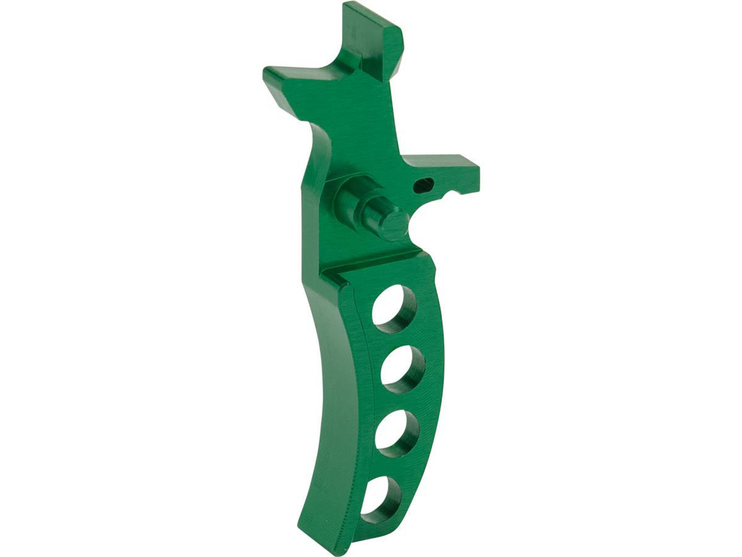 Retro Arms CNC Machined Aluminum Trigger for M4 / M16 Series AEG Rifles (Color: Green / Style D)