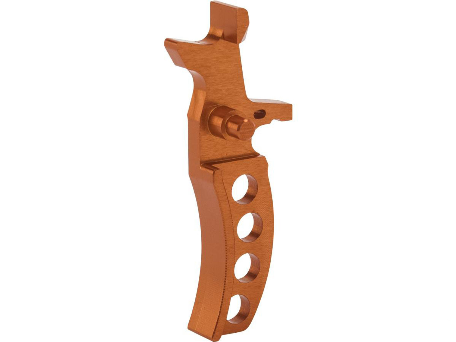 Retro Arms CNC Machined Aluminum Trigger for M4 / M16 Series AEG Rifles (Color: Orange / Style D)