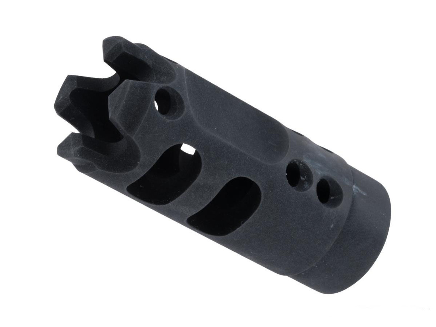 Retro Arms CZ 14mm Positive CNC Muzzle Brake for Airsoft AEGs (Model: Type A)