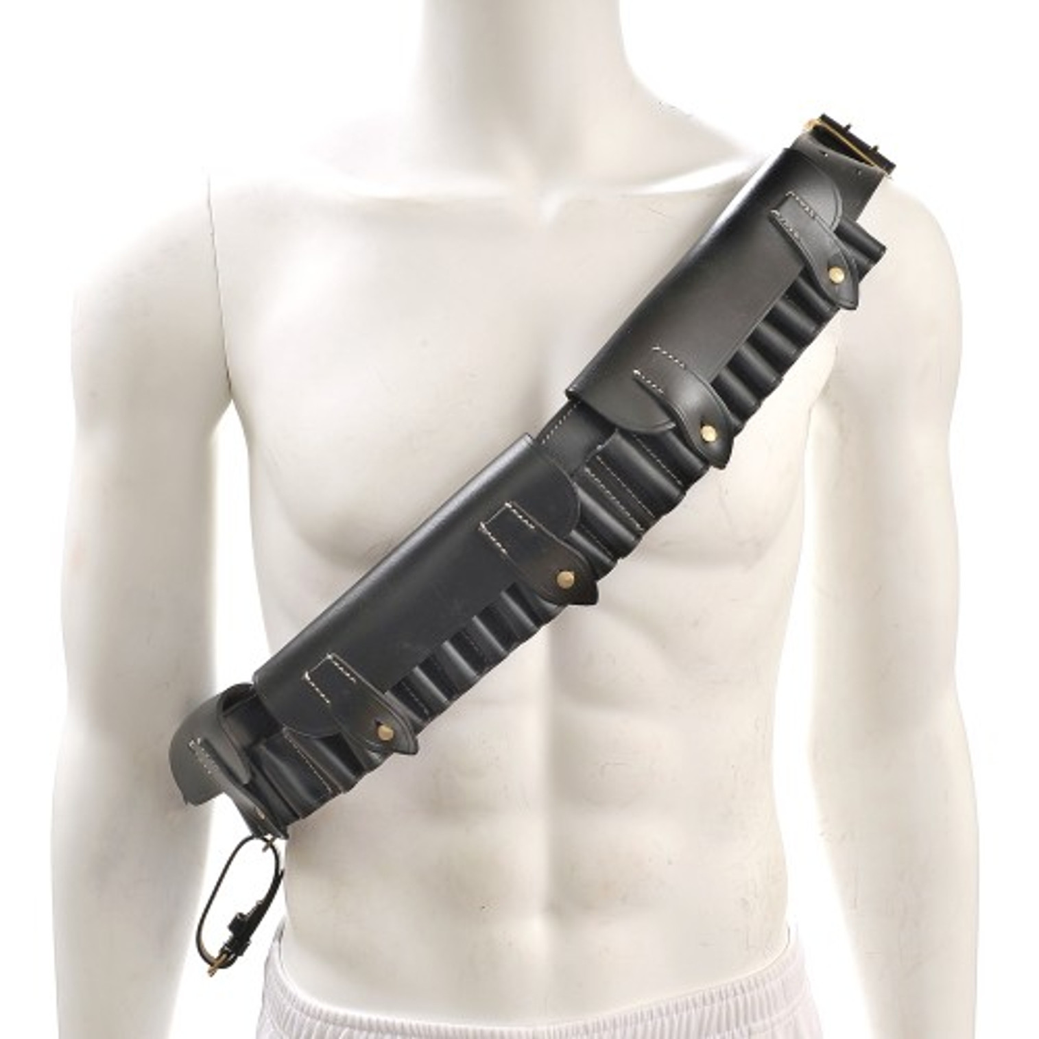 British Martini-Henry Bandolier P-1882 Black Leather