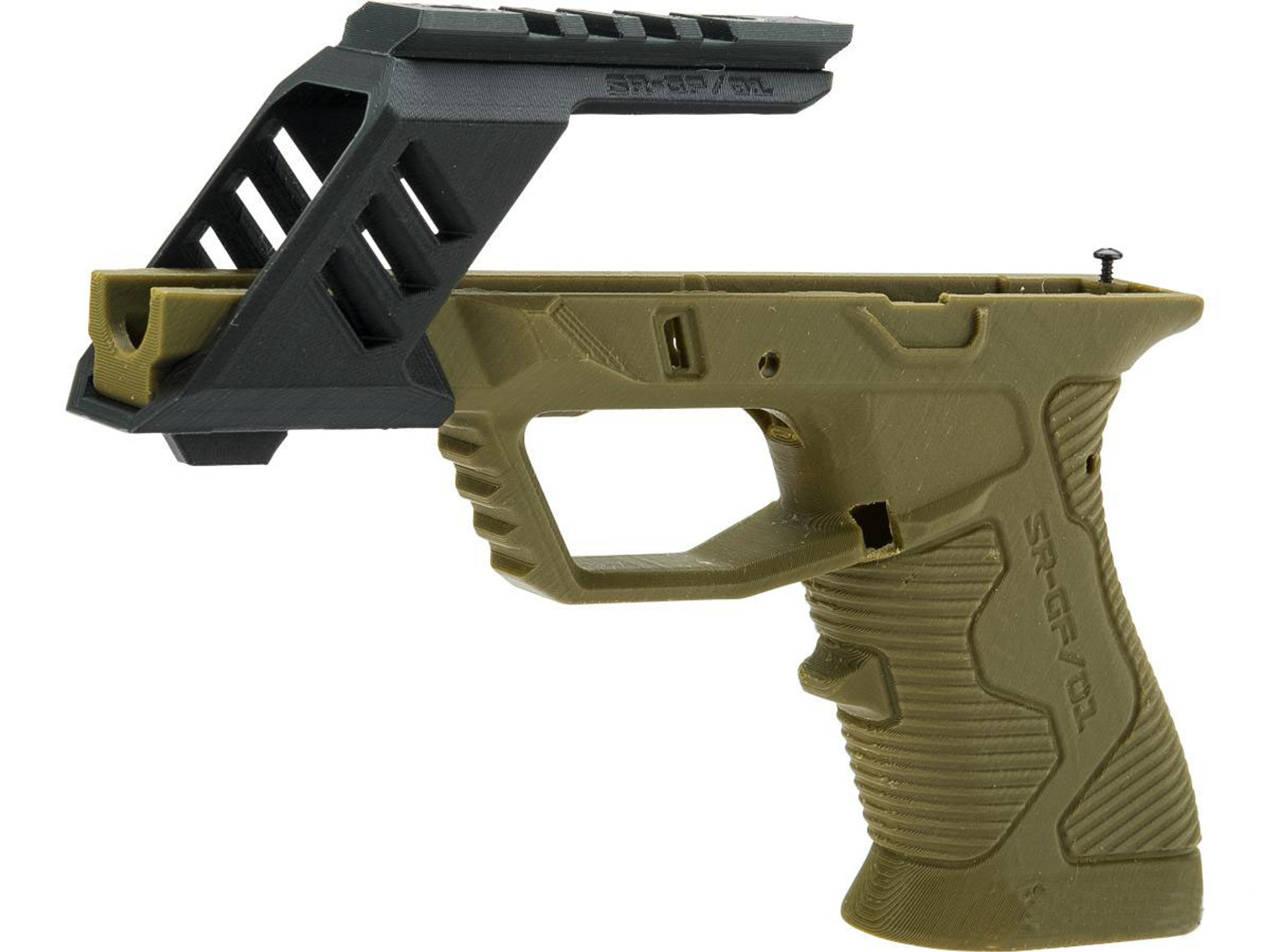 SRU 3D Printed Frame for WE-Tech and Tokyo Marui G Series Pistols (Color: OD)