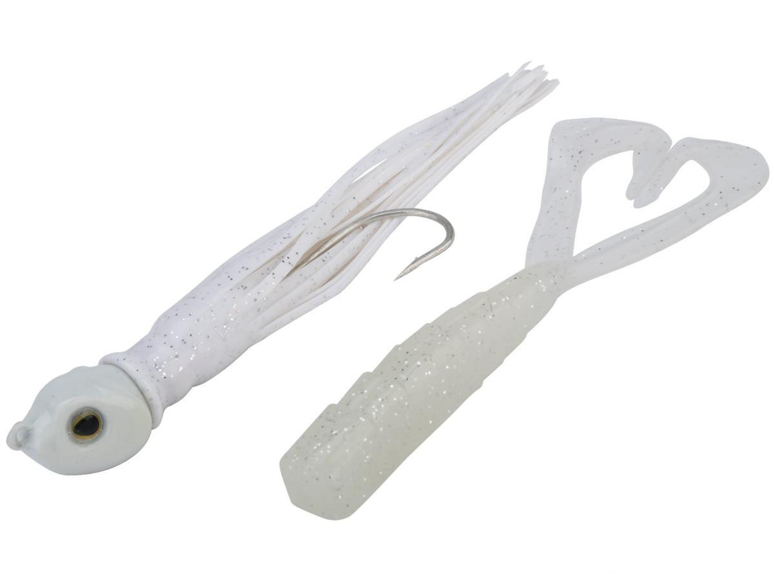 Battle Angler "War Head" Jigging Lure (Color: White / 4oz)