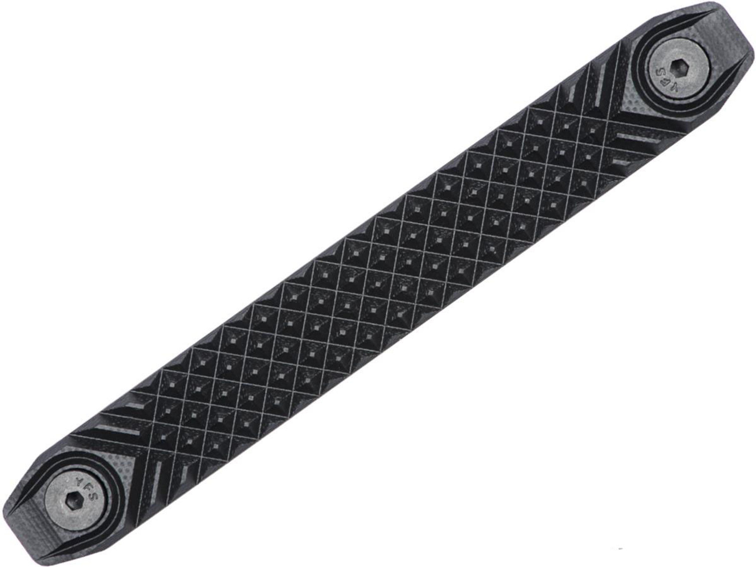 RailScales G10 Machined Scales for M-LOK 3Slot Handguards (Model: Black / Long / Matrix)