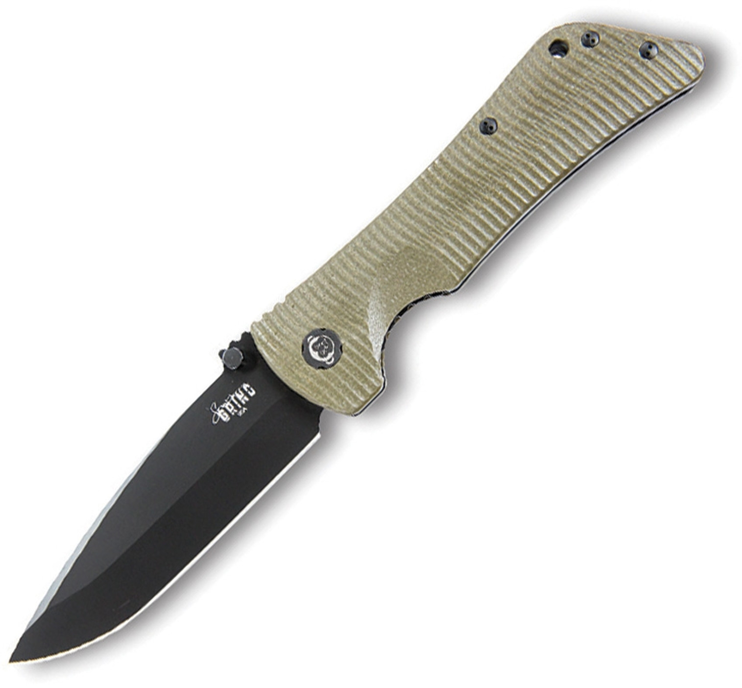 Bad Monkey Drop Point Black SG20380