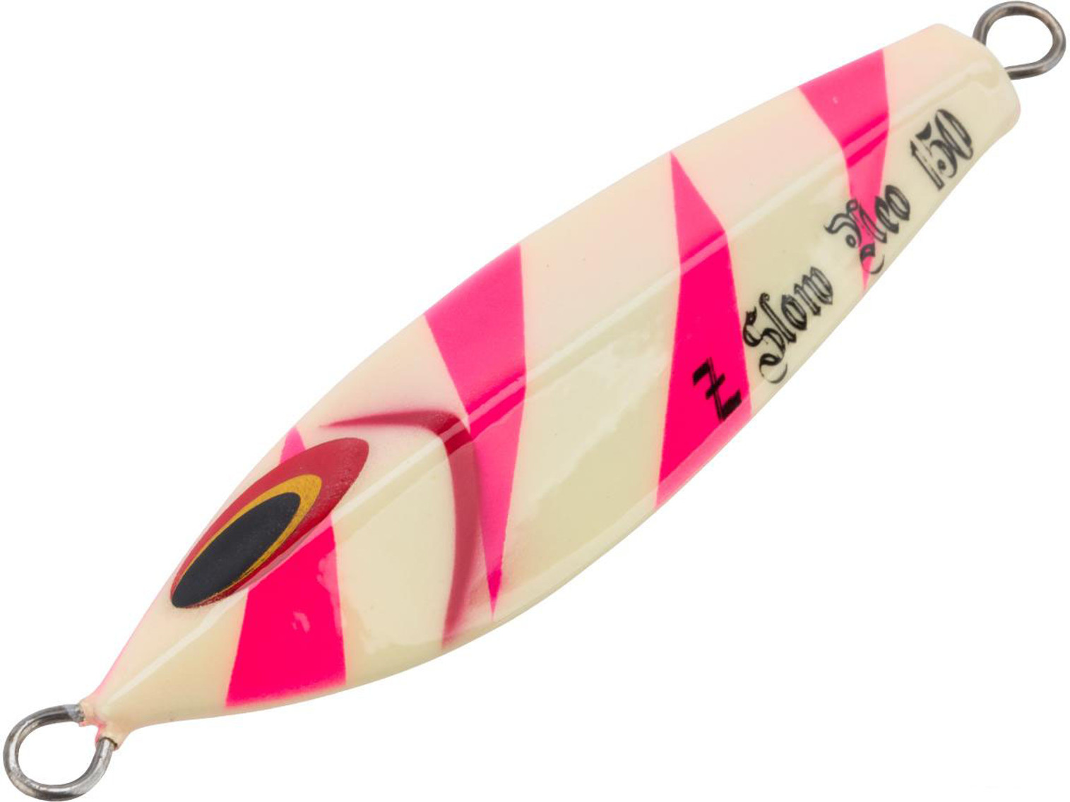 Sea Falcon "Z Slow Neo" Holographic Deep Sea Fishing Jig (Model: Lightning Glow Pink / 150g)