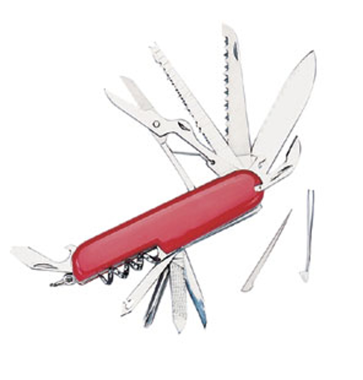 Swiss Army Type 11 Function Pocket Knife - Red