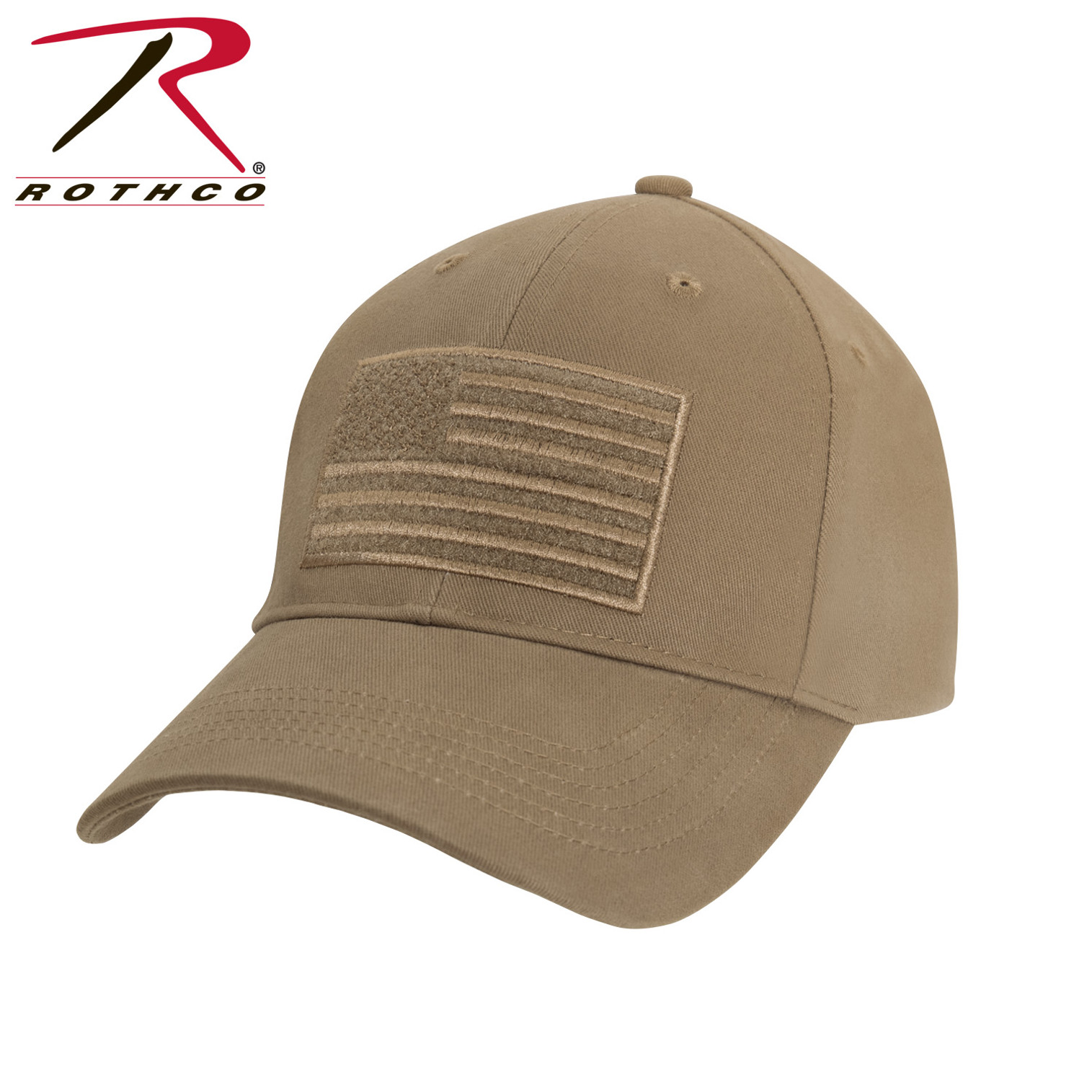 Rothco Hook & Loop U.S. Flag Low Profile Cap