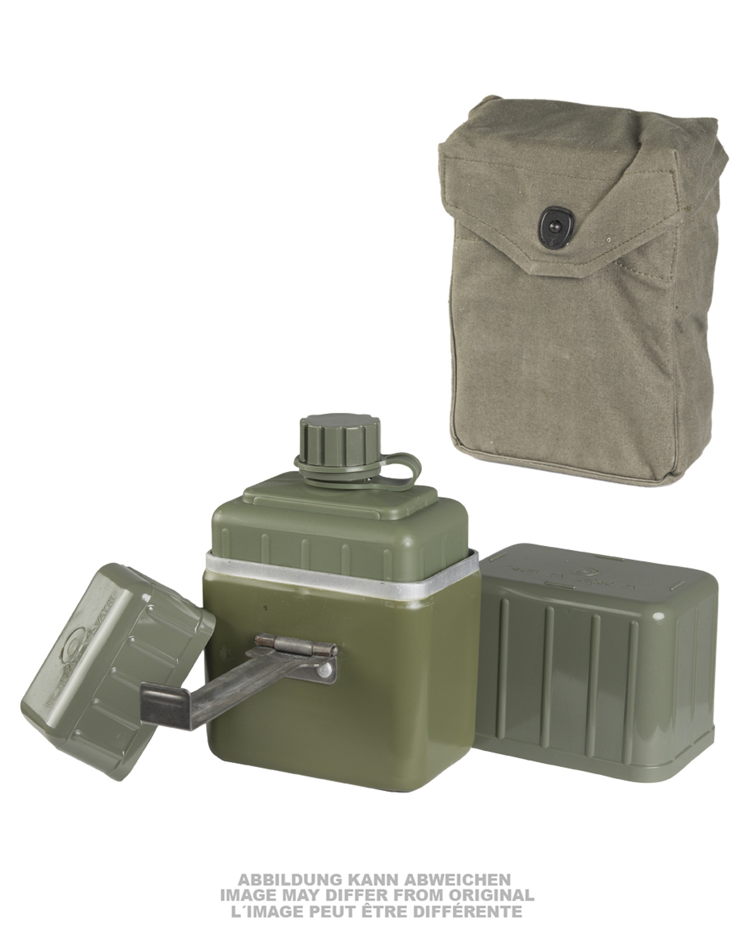 Serbian Armed Forces Olive Drab Bottle/Dish Set