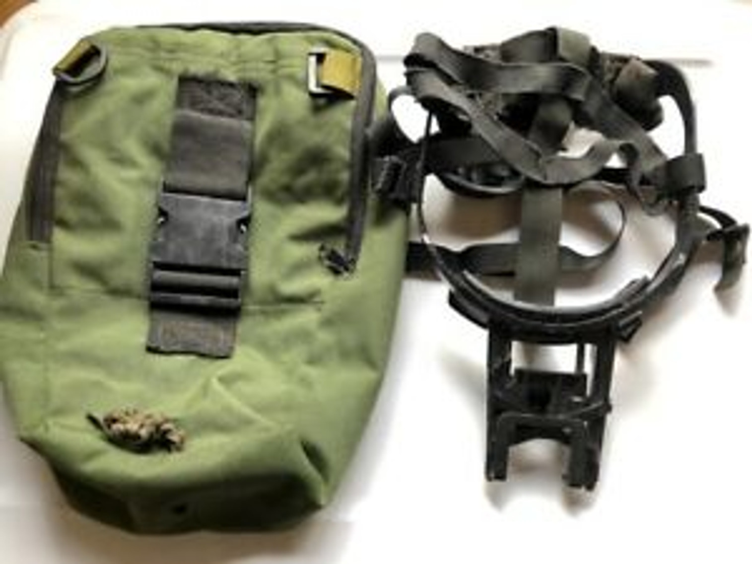 U.S. Armed Forces Skull Crusher Head Mount for PVS Night Vision w/Bag