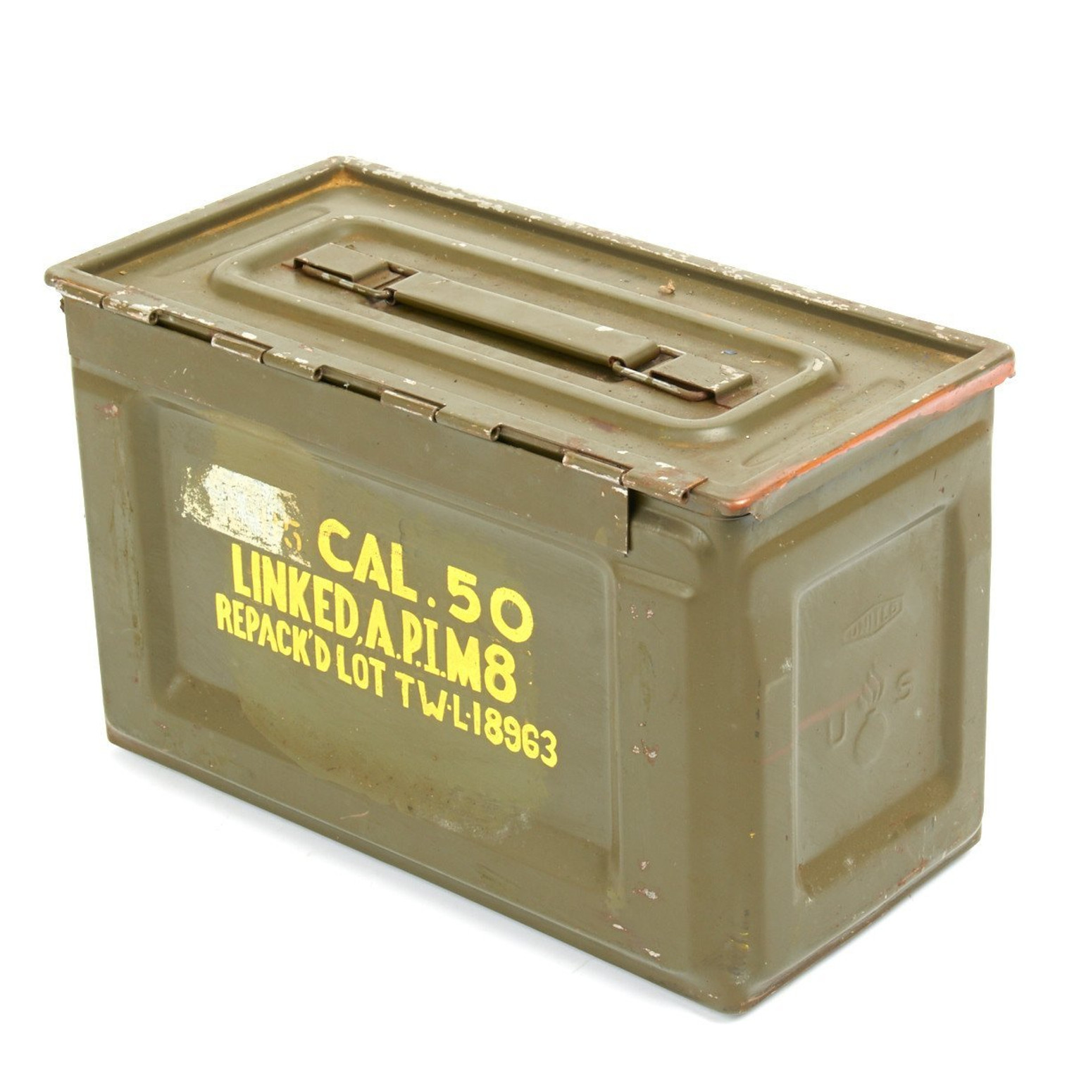 50 Cal Ammo Can - Side Open