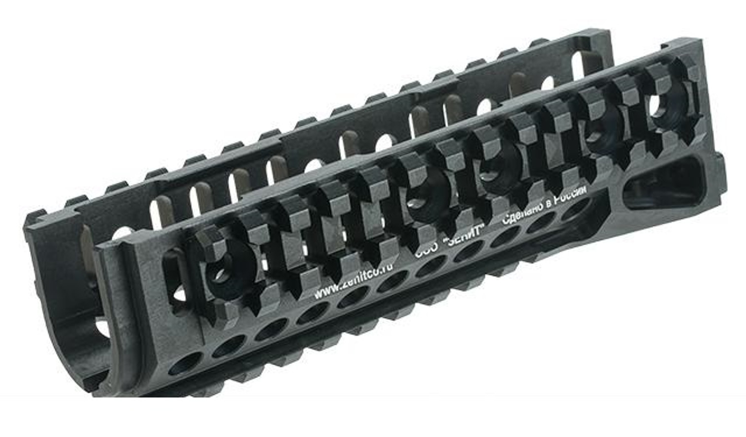 GHK Zenimei Style CNC Aluminum B-10M Tactical Railed Handguard for AK AEG / GBB Rifles - Black