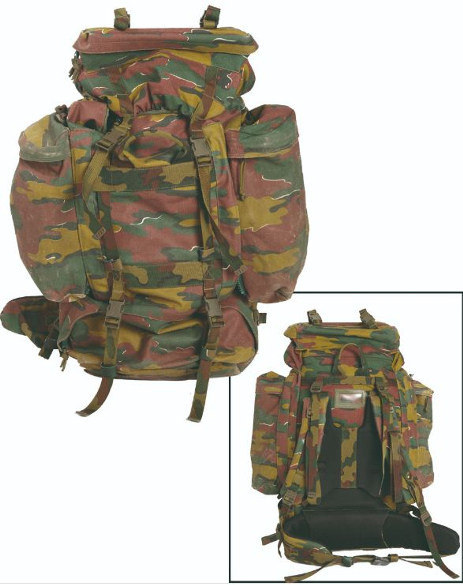 Belgium Armed Forces M97 Camo Rucksack