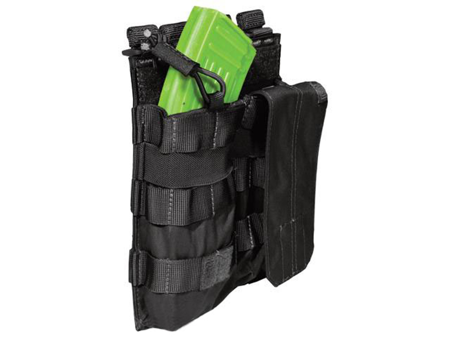 5.11 Tactical AK Double Bungee Cover Magazine Pouch - Black