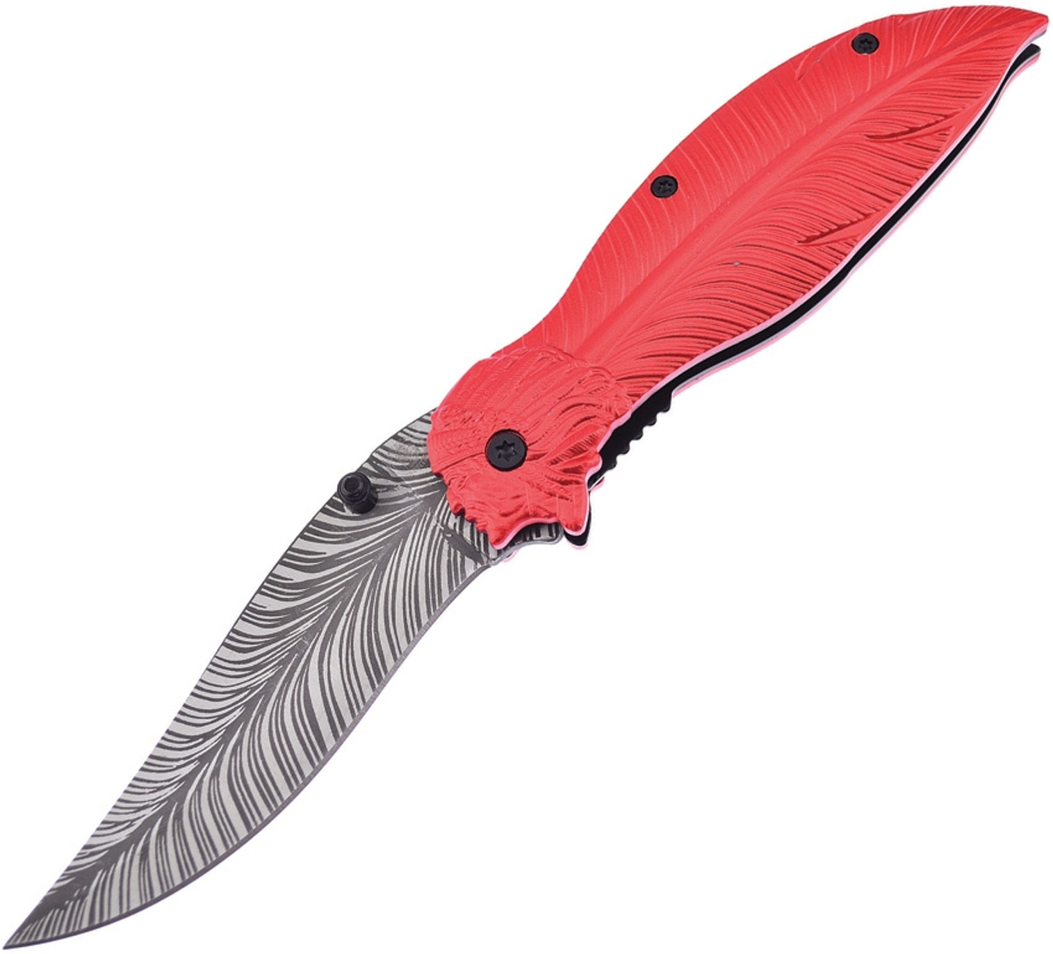 Feather Linerlock A/O Red