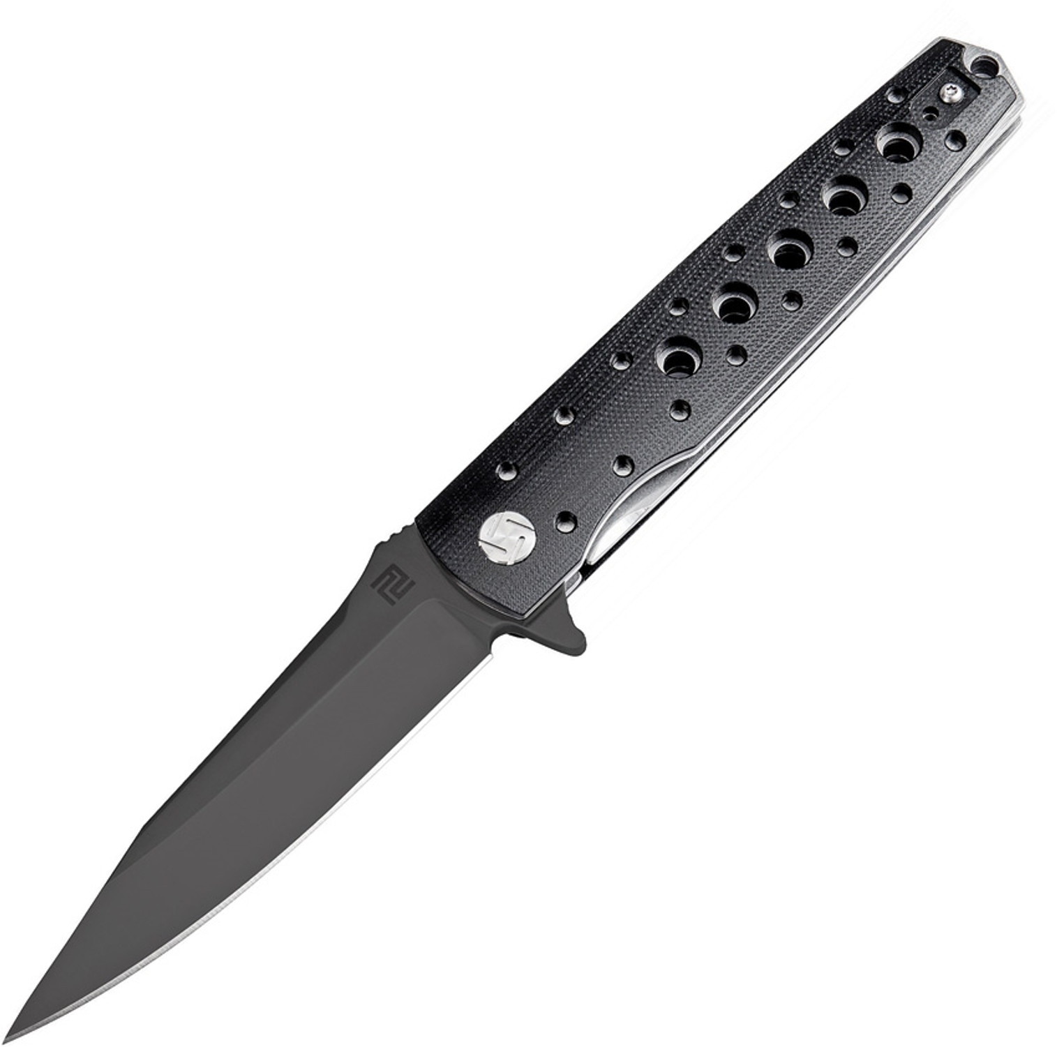 Virginia Linerlock D2 Black ATZ1807PBBK