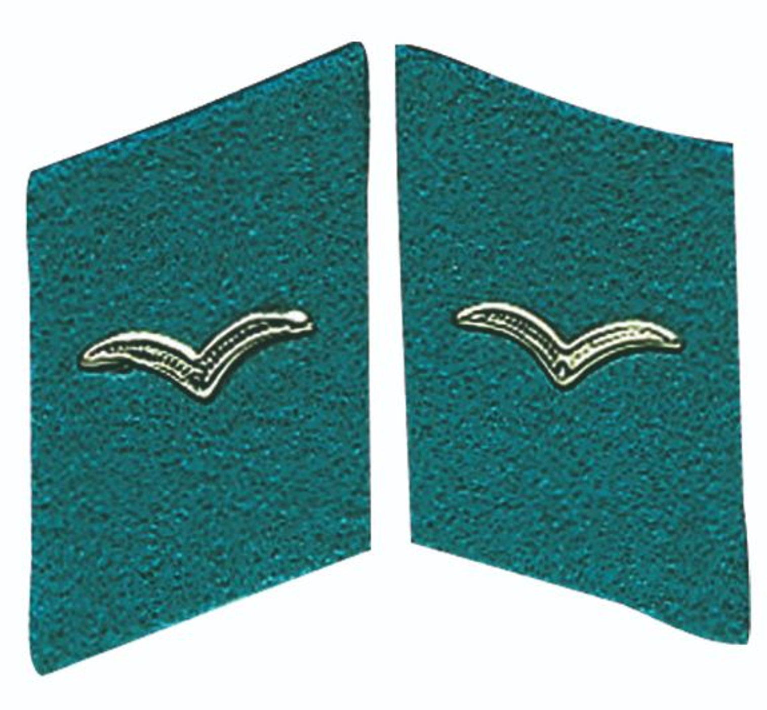 East German AF EM Collar Tabs