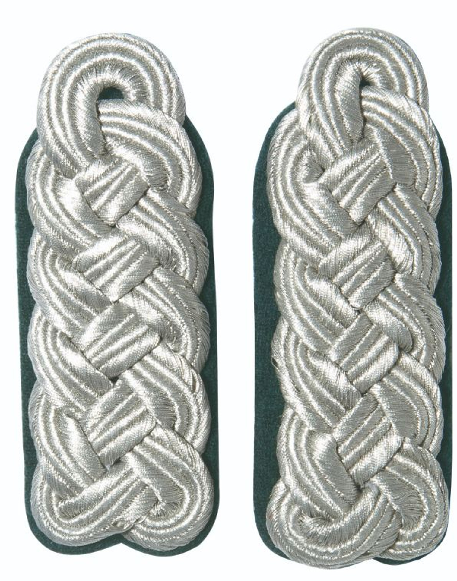 East German Dark Green Major Shoulder Boards