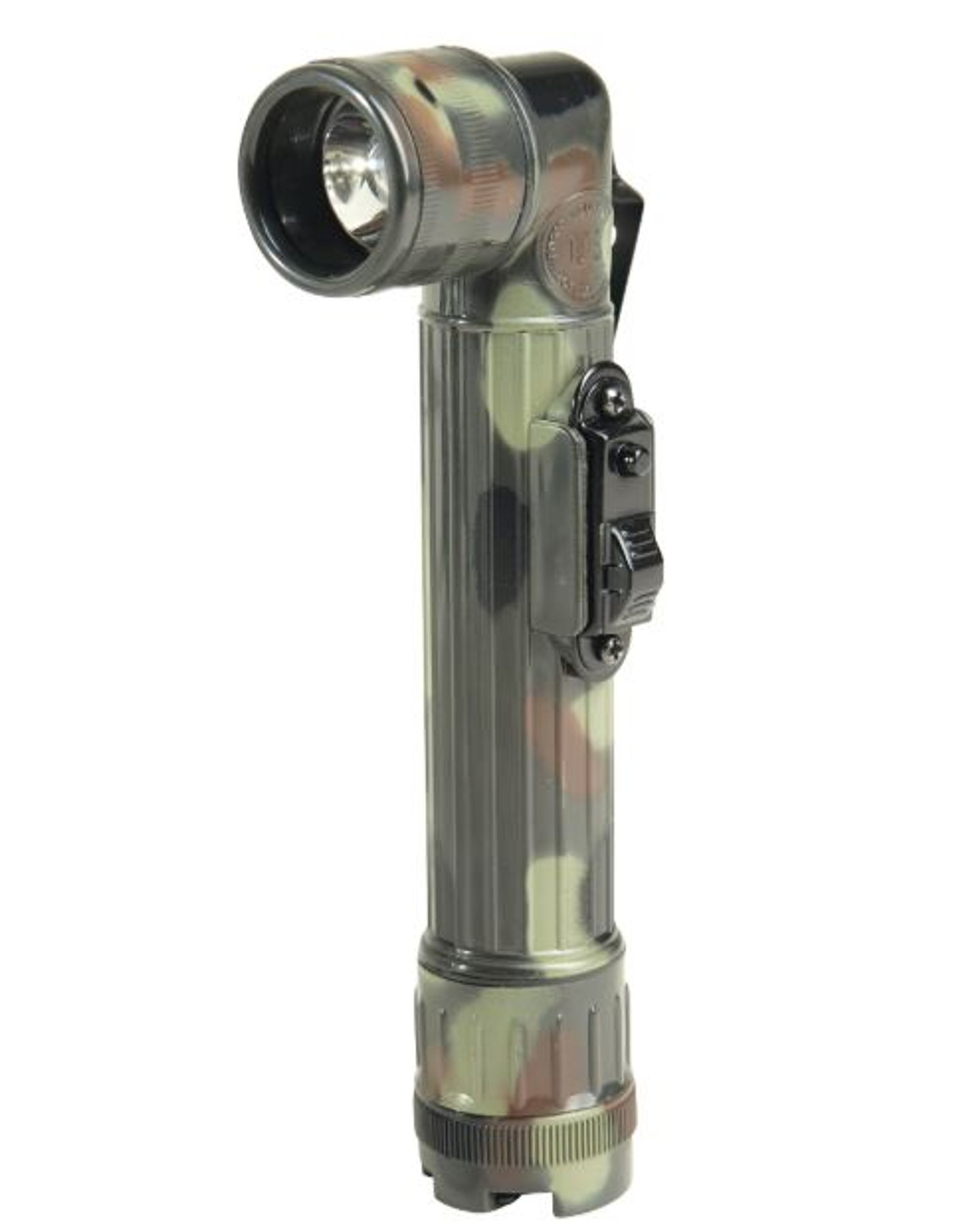 Mil-Tec Flectar Camo Medium LED Anglehead Flashlight