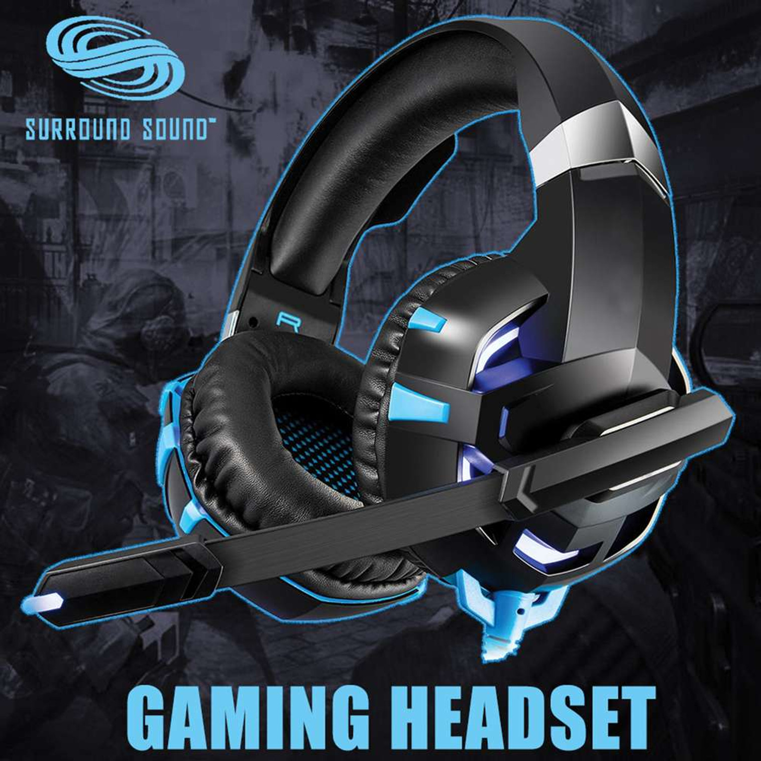 Professional Surround Sound Gaming Headset