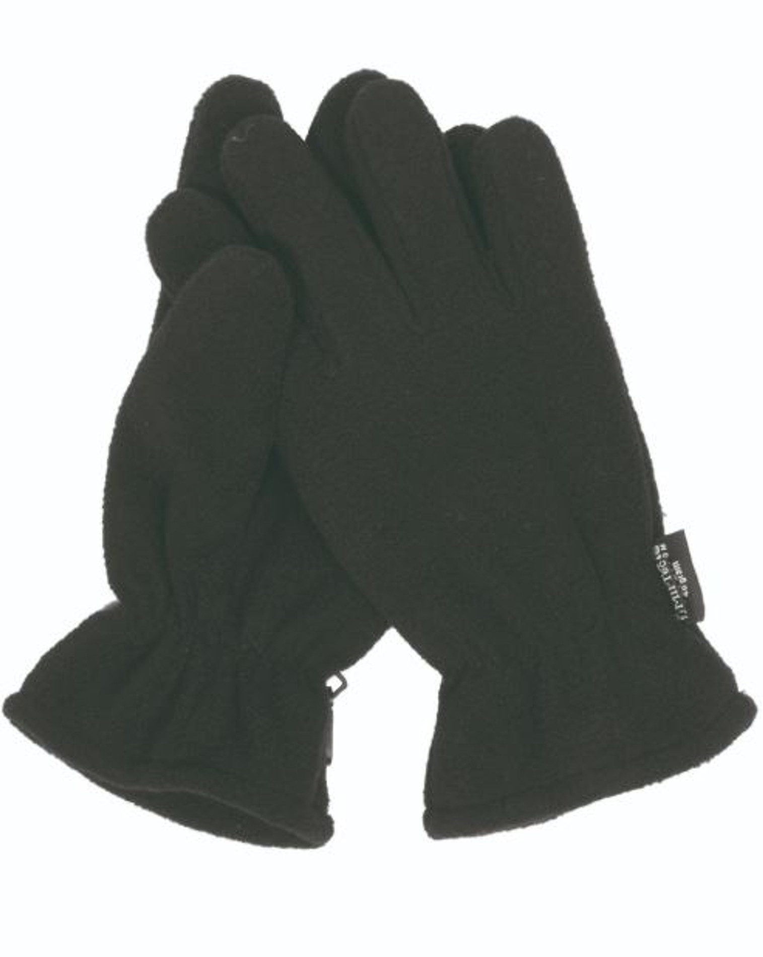 MIL-TEC Black Thinsulate Fleece Gloves
