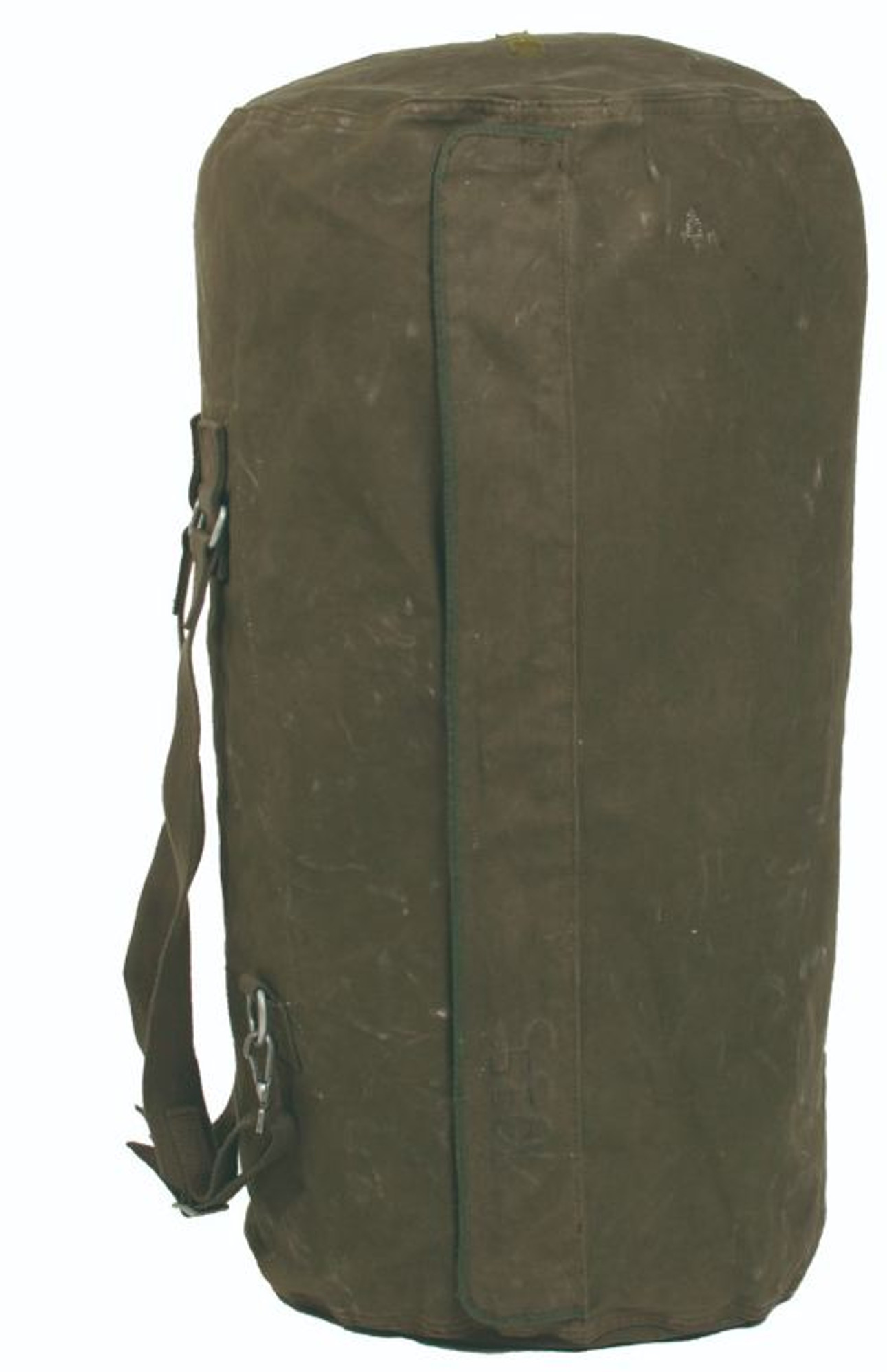 German Armed Forces Duffle Bag w/Zipper & Straps