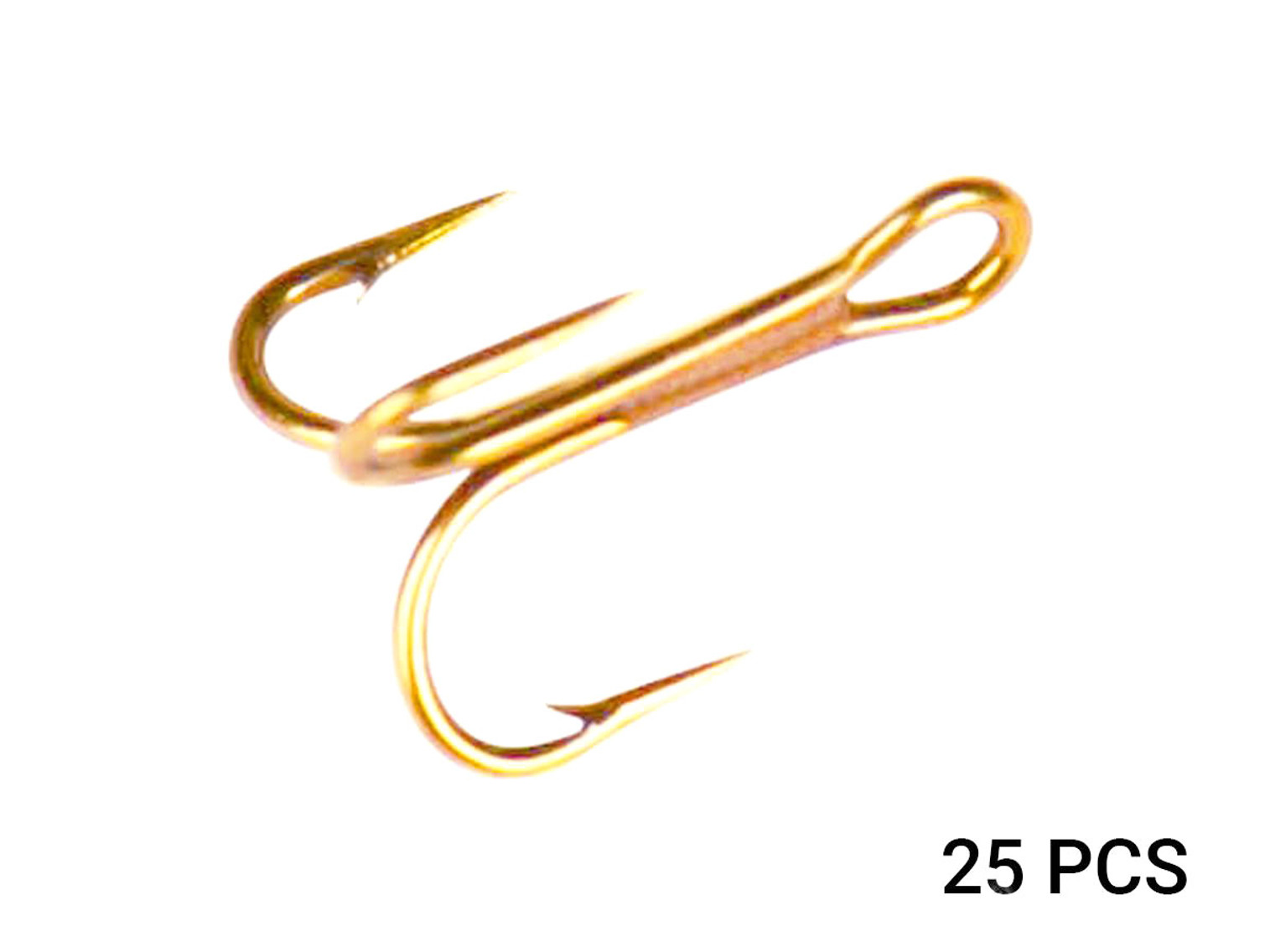 Mustad Classic Treble Fishing Hook (Size: 16 / Gold)