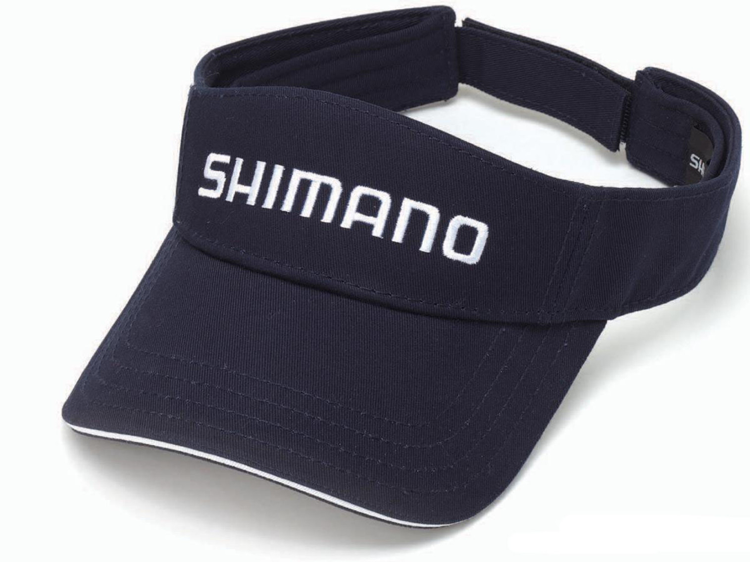 Shimano Adjustable One Size Fits Most Ripstop Visor (Color: Navy Blue)