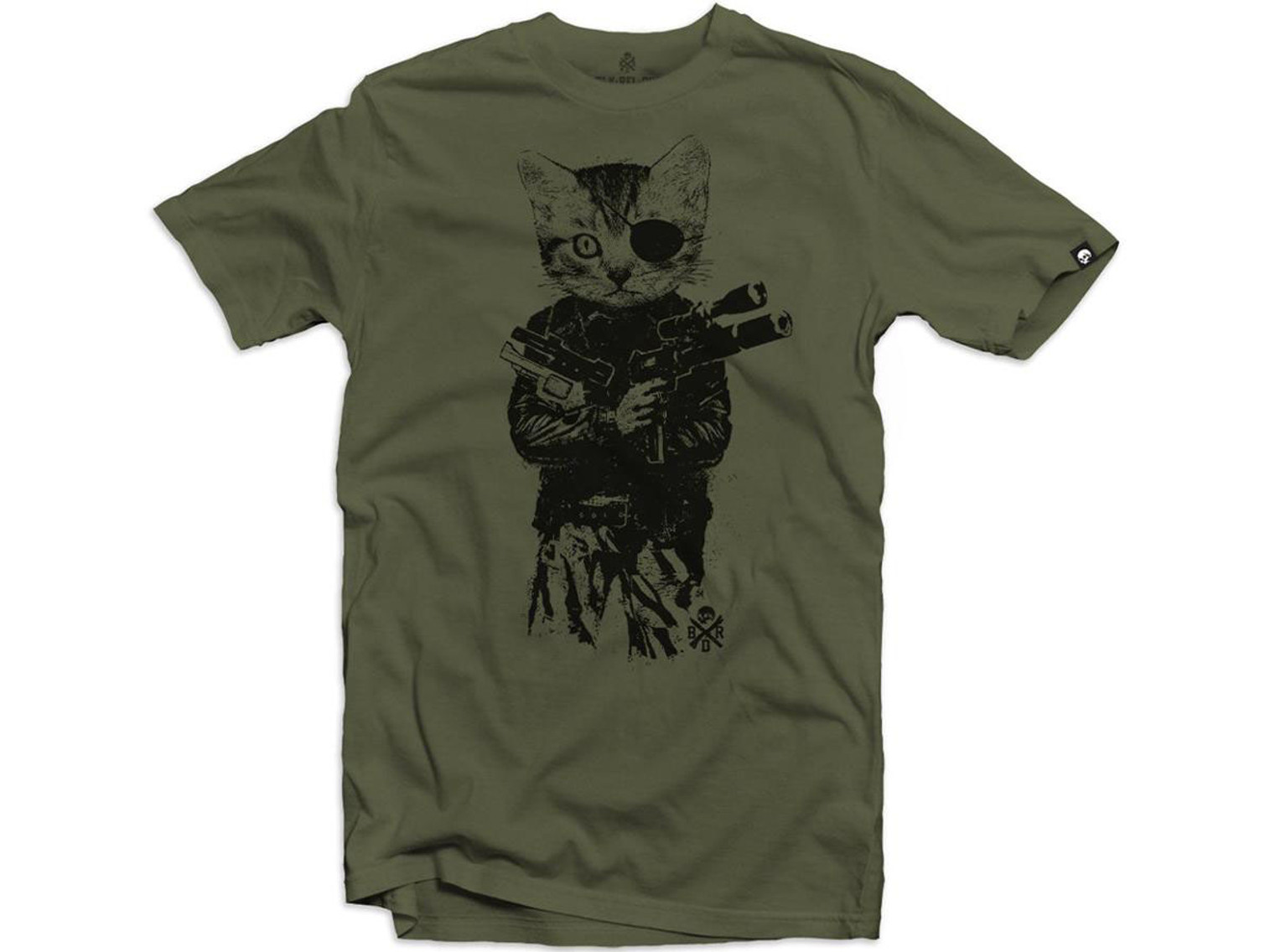 Black Rifle Division "Mr. Whiskers" Shirt (Color: Green / Large)