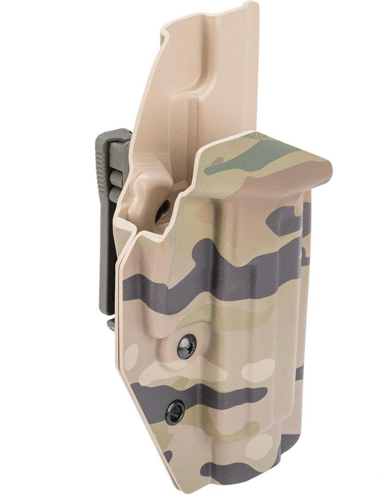 MC Kydex Airsoft Elite Series Pistol Holster for USP Compact (Model: Multicam / Foliage Green TEK-LOK / Right Hand)