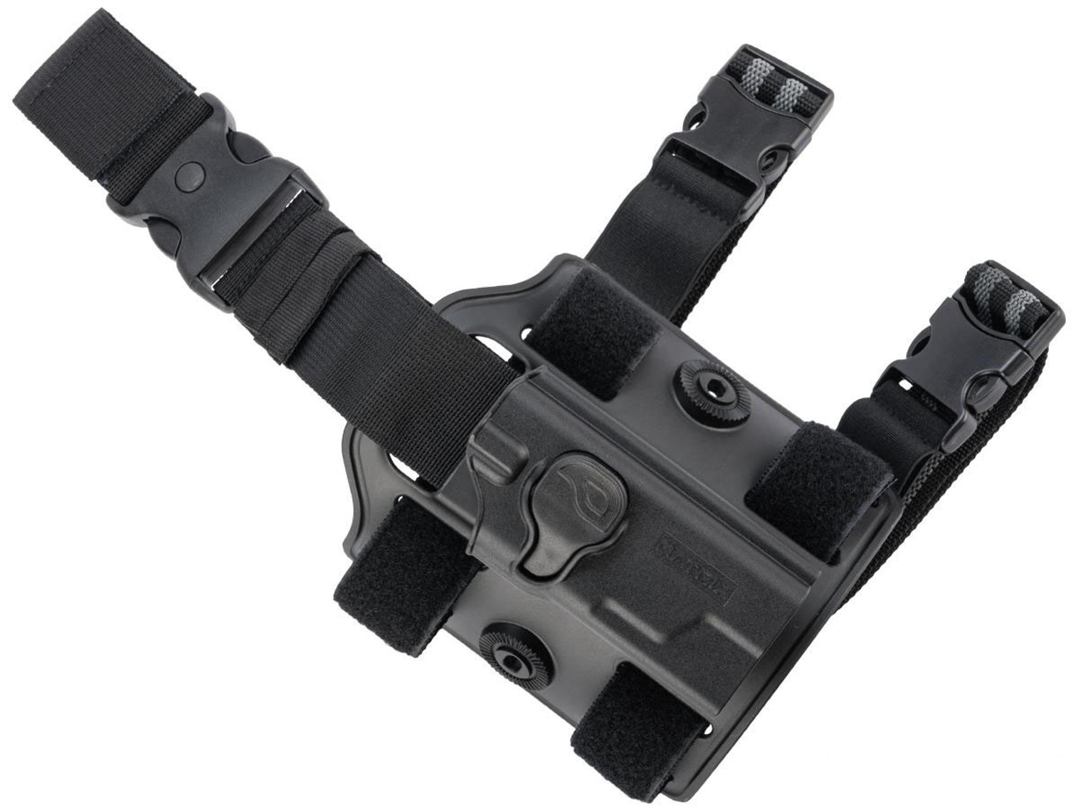 EMG Helios "Matrix" Hardshell Adjustable Holster for Hudson H9 Series Pistols (Type: Black / Drop Leg Attachment)