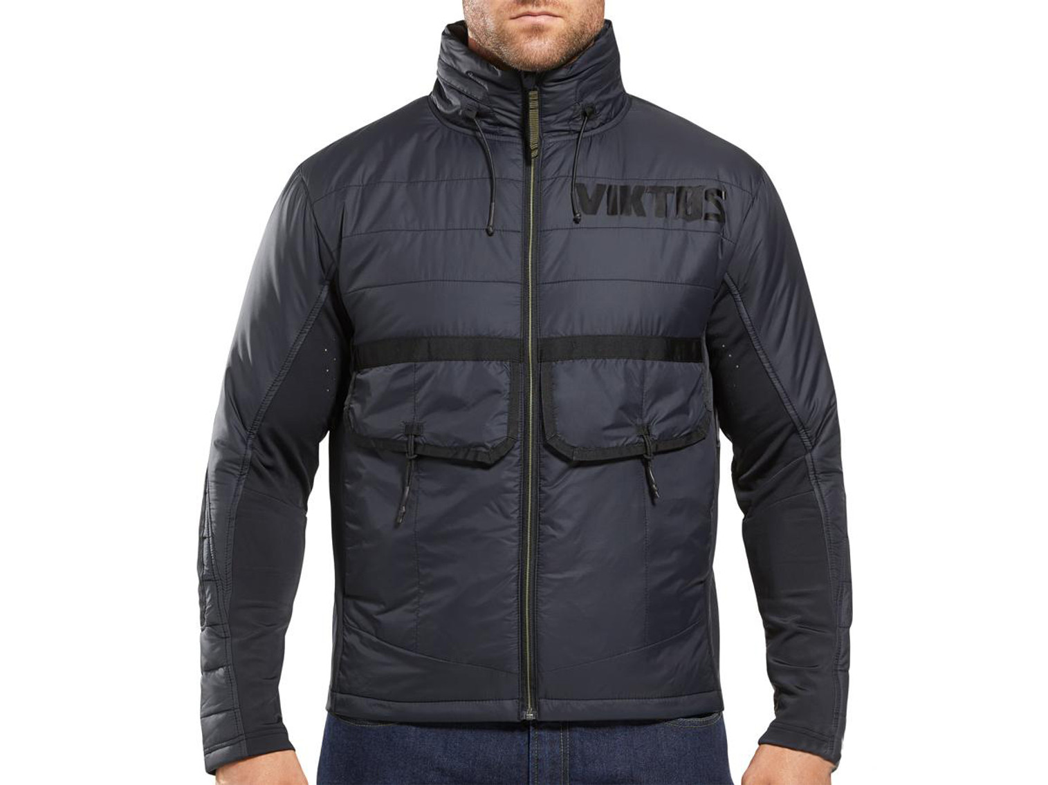 Viktos "ZERODARK" Weather Resistant Insulated Jacket (Color: Nightfall / X-Large)