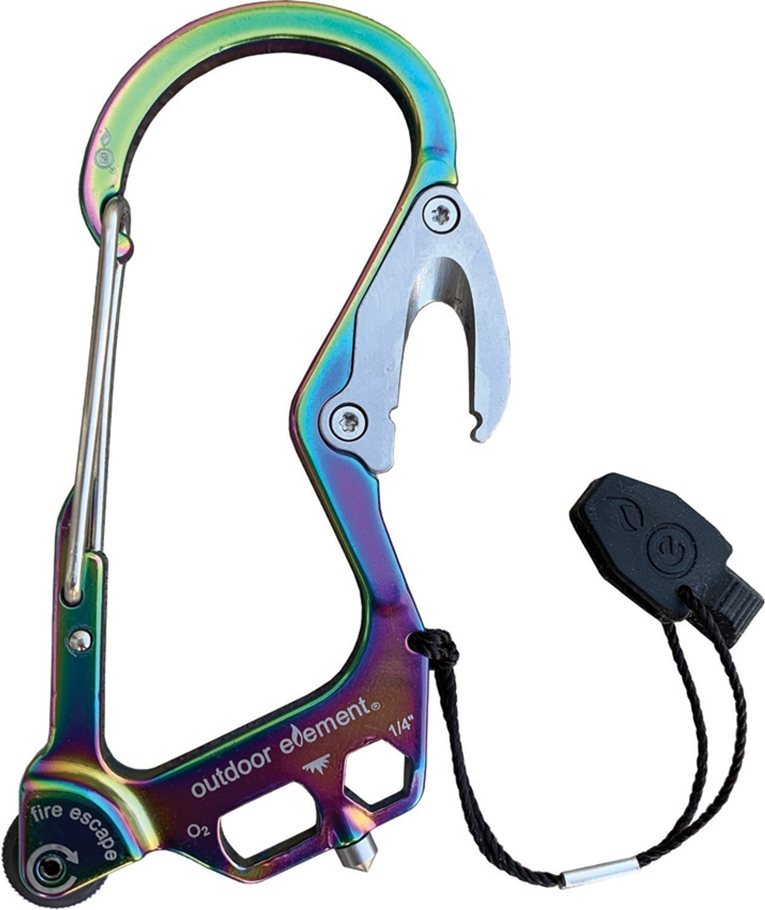 Fire Escape Carabiner Aurora