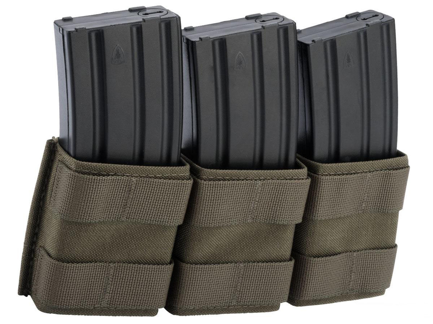 Esstac Triple "Shorty" 5.56mm KYWI Magazine Pouch (Color: Ranger Green)