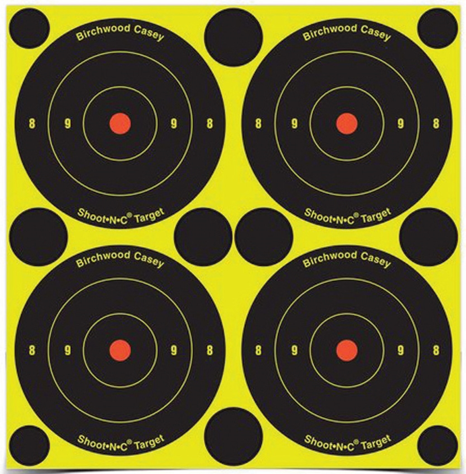 Shoot-NC 3in Bulls Eye Target