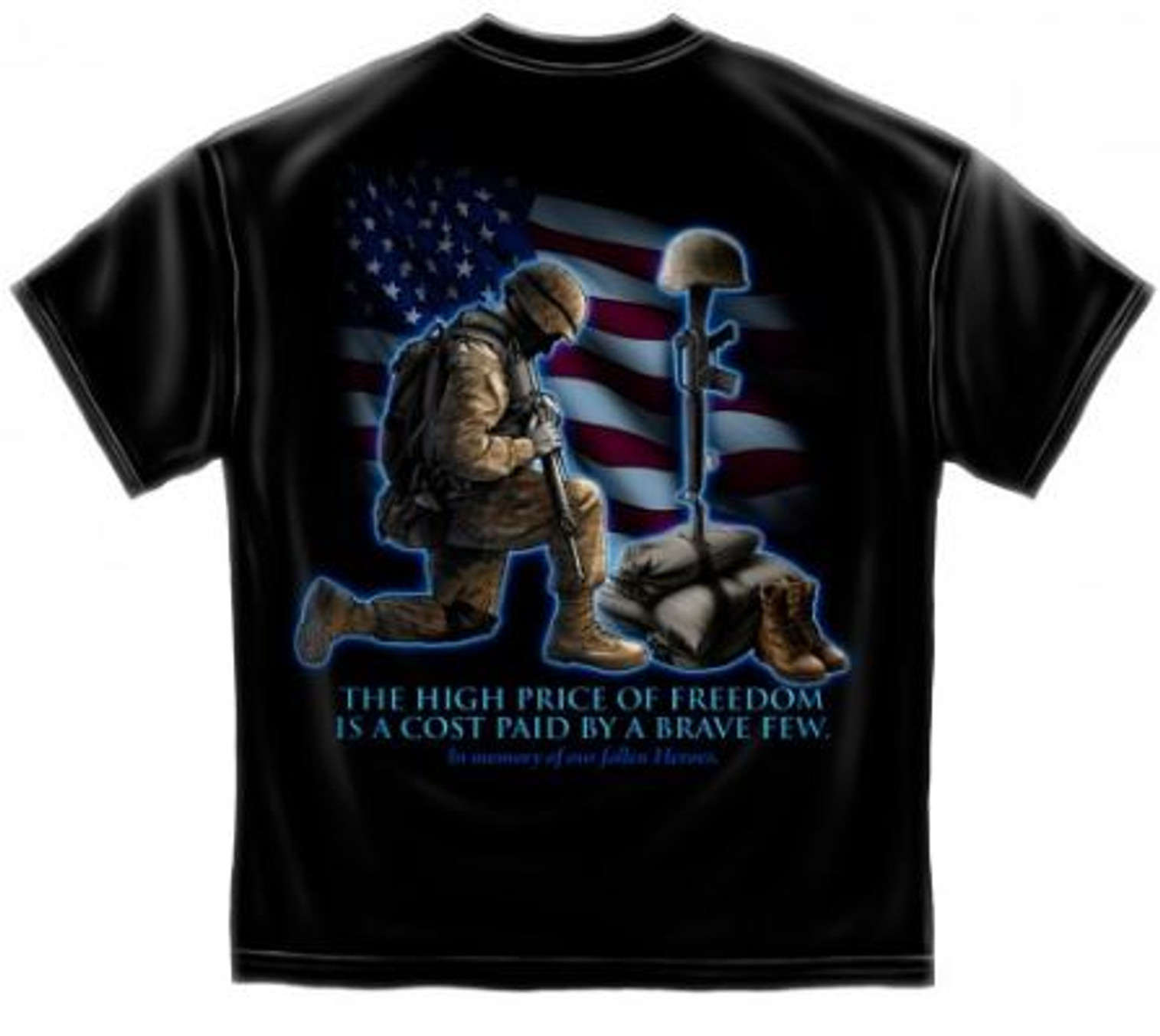 US Veteran "In Memory Our Fallen Heroes" T-Shirt