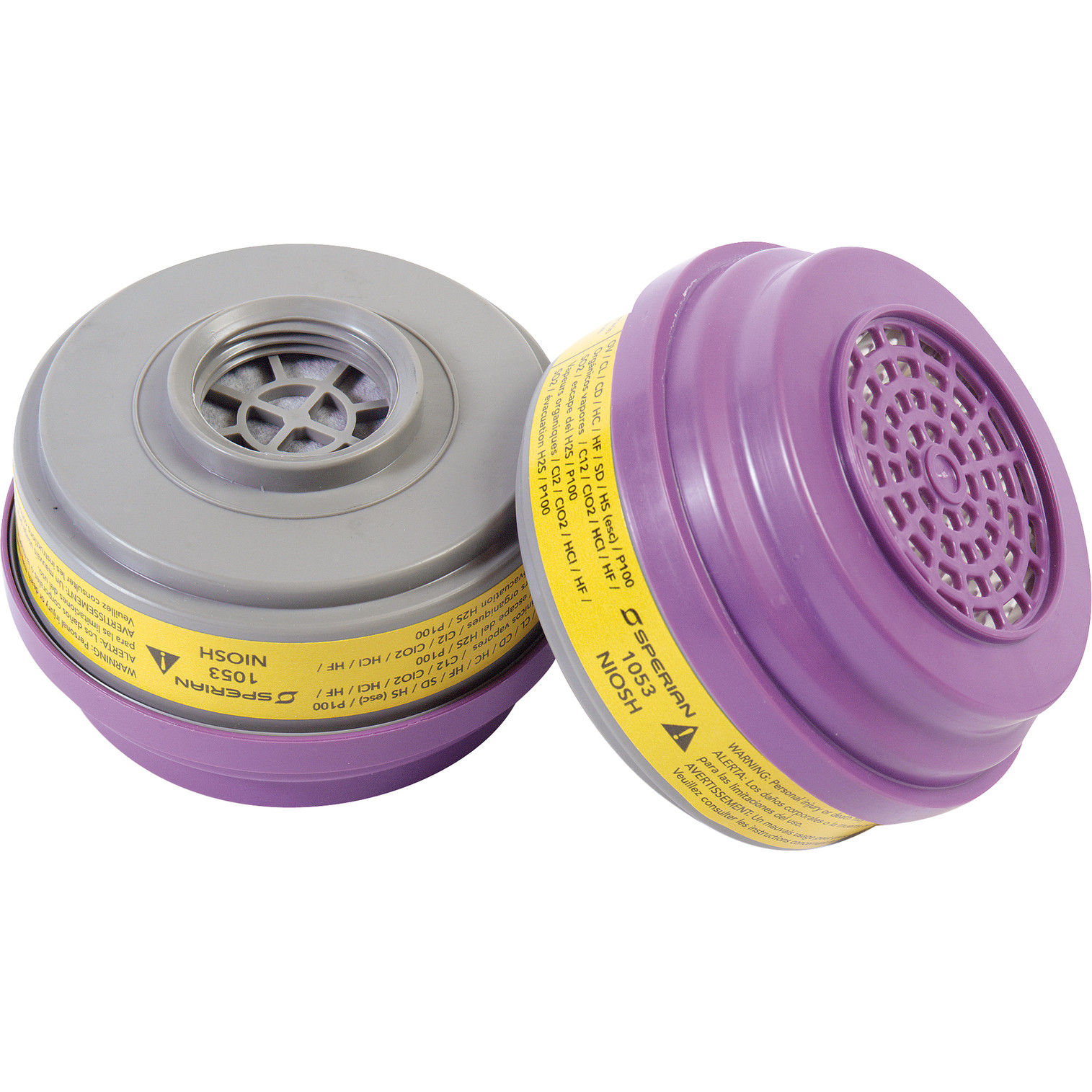 Honeywell Survivair S-Series Multi-Contaminant/ P100 Cartridge Filter - Pair