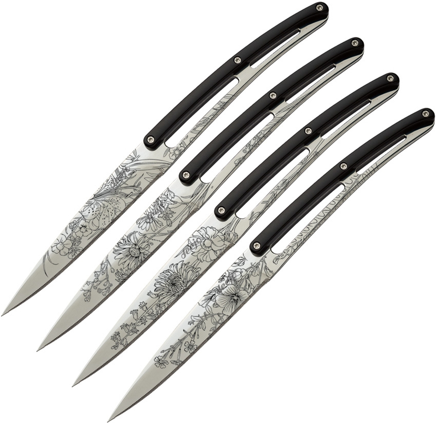 Steak Bistro Knife Set Blossom