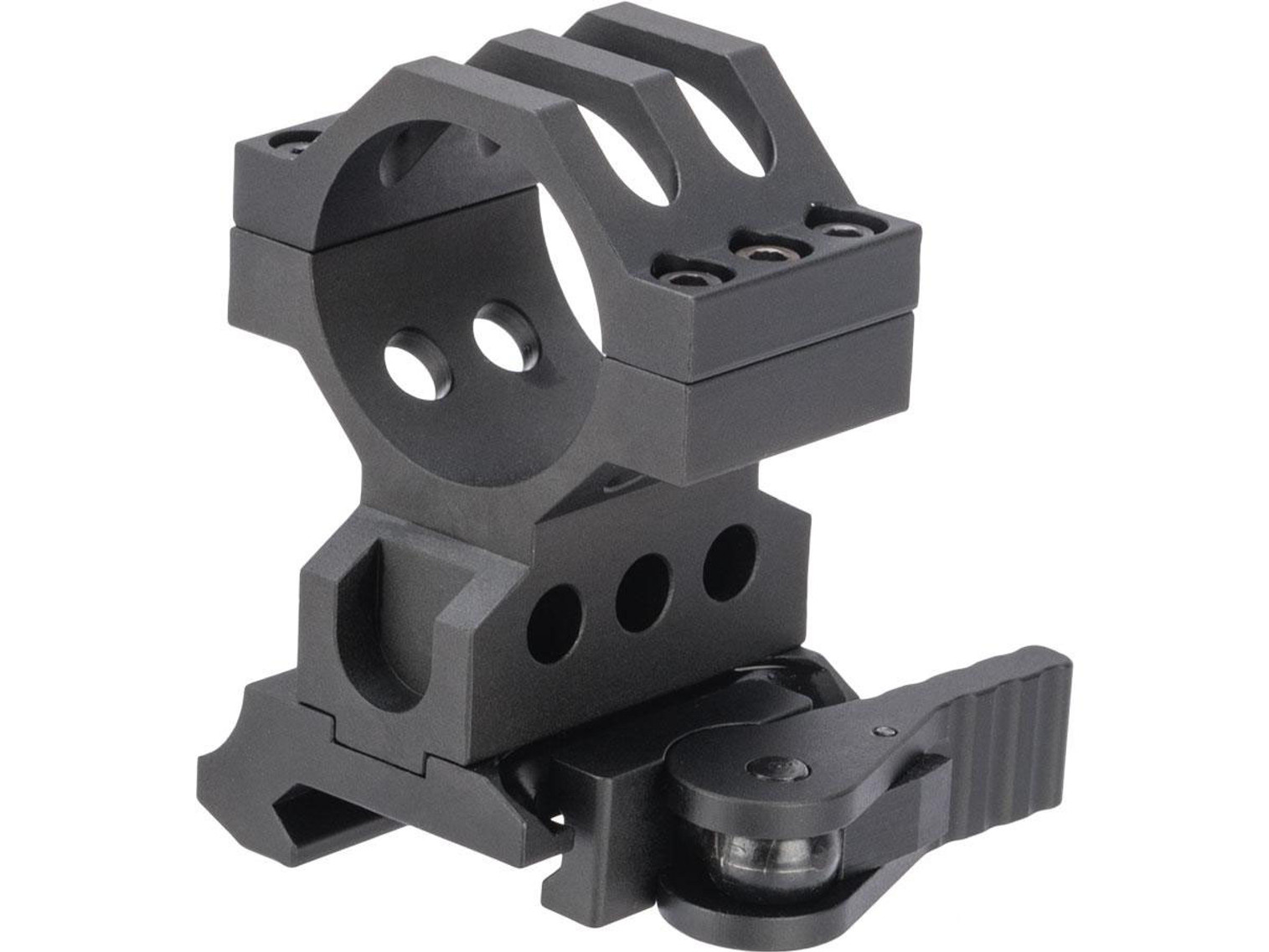 G&P 30mm Quick-Lock QD Scope Mount for Red Dots / Rifle Scopes (Model: Lower 1/3 Cowitness)
