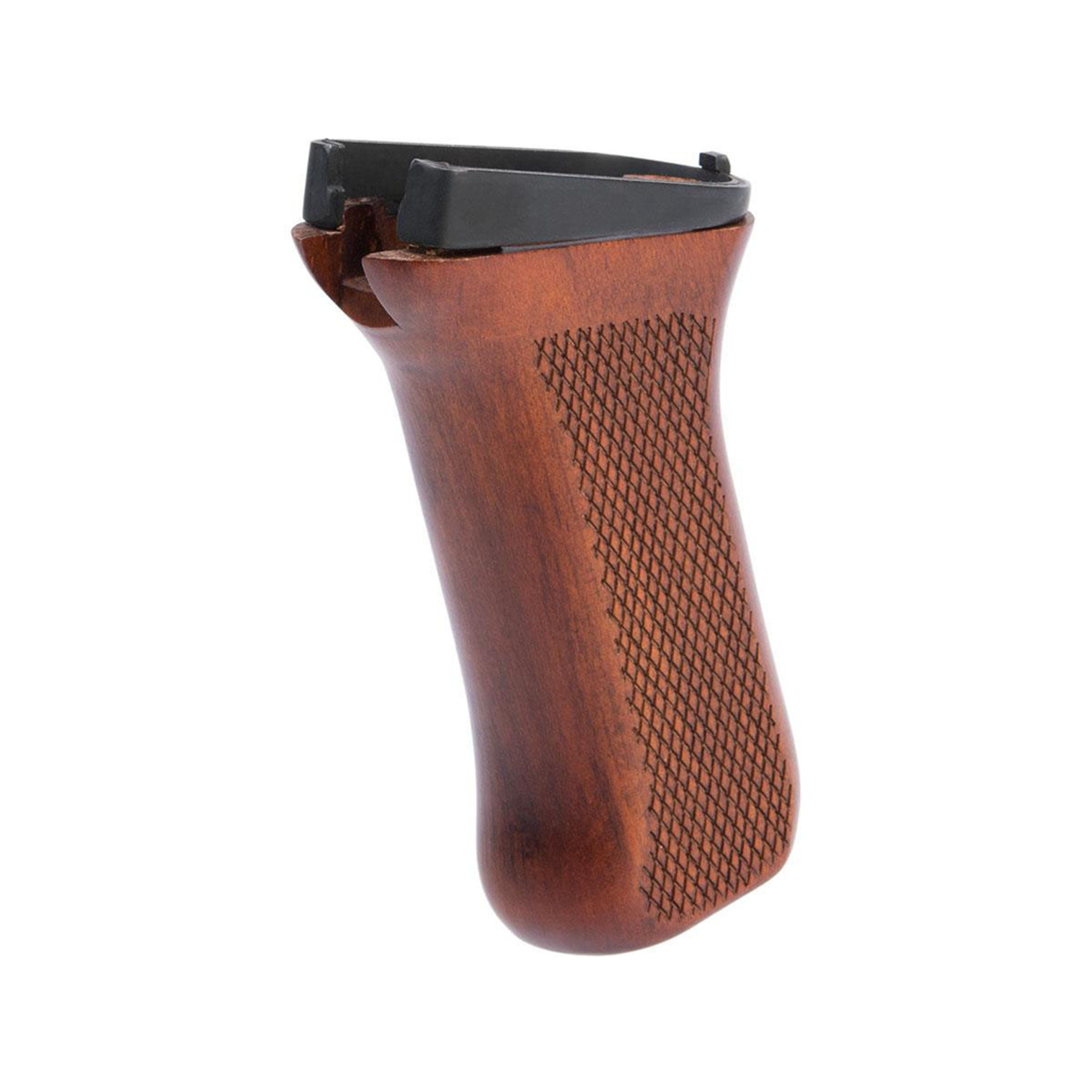 LCT Airsoft Wooden Pistol Grip for AK Series Airsoft Rifles (Model: AK47)