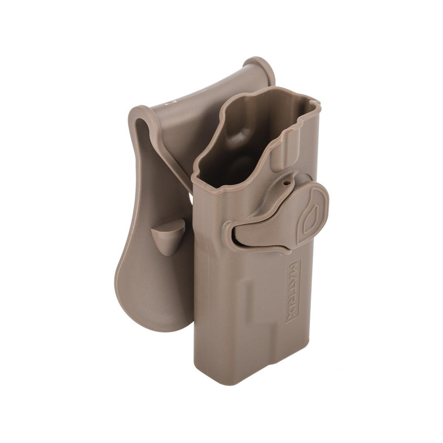 EMG Helios "Matrix" Hardshell Adjustable Holster for Hudson H9 Series Pistols (Type: Flat Dark Earth / Paddle Attachment)