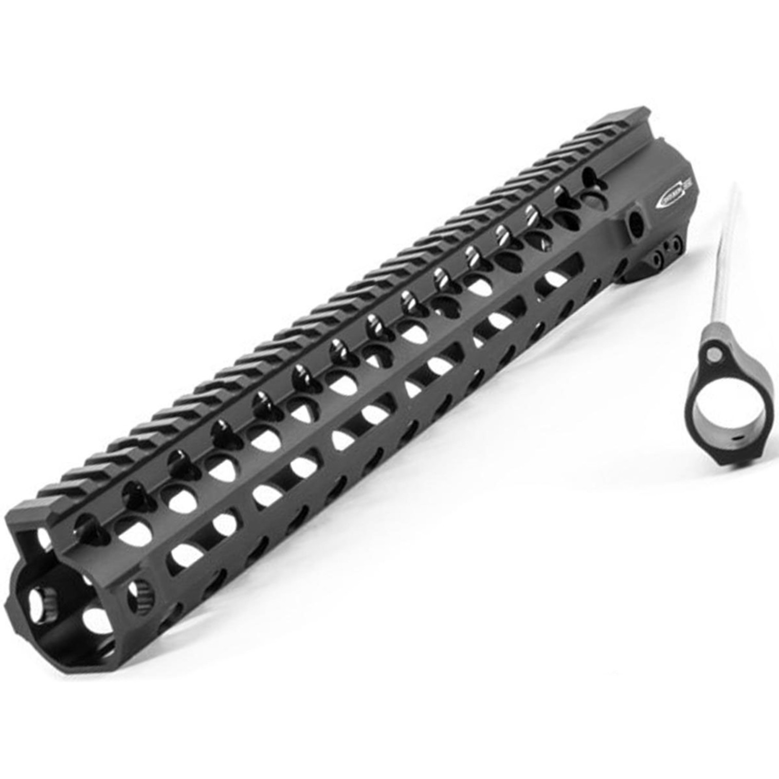 PTS Licensed Centurion Arms CMR Handguard for M4 / M16 Series AEG / GBB Rifles (Model: Black / M-LOK / 13.5)