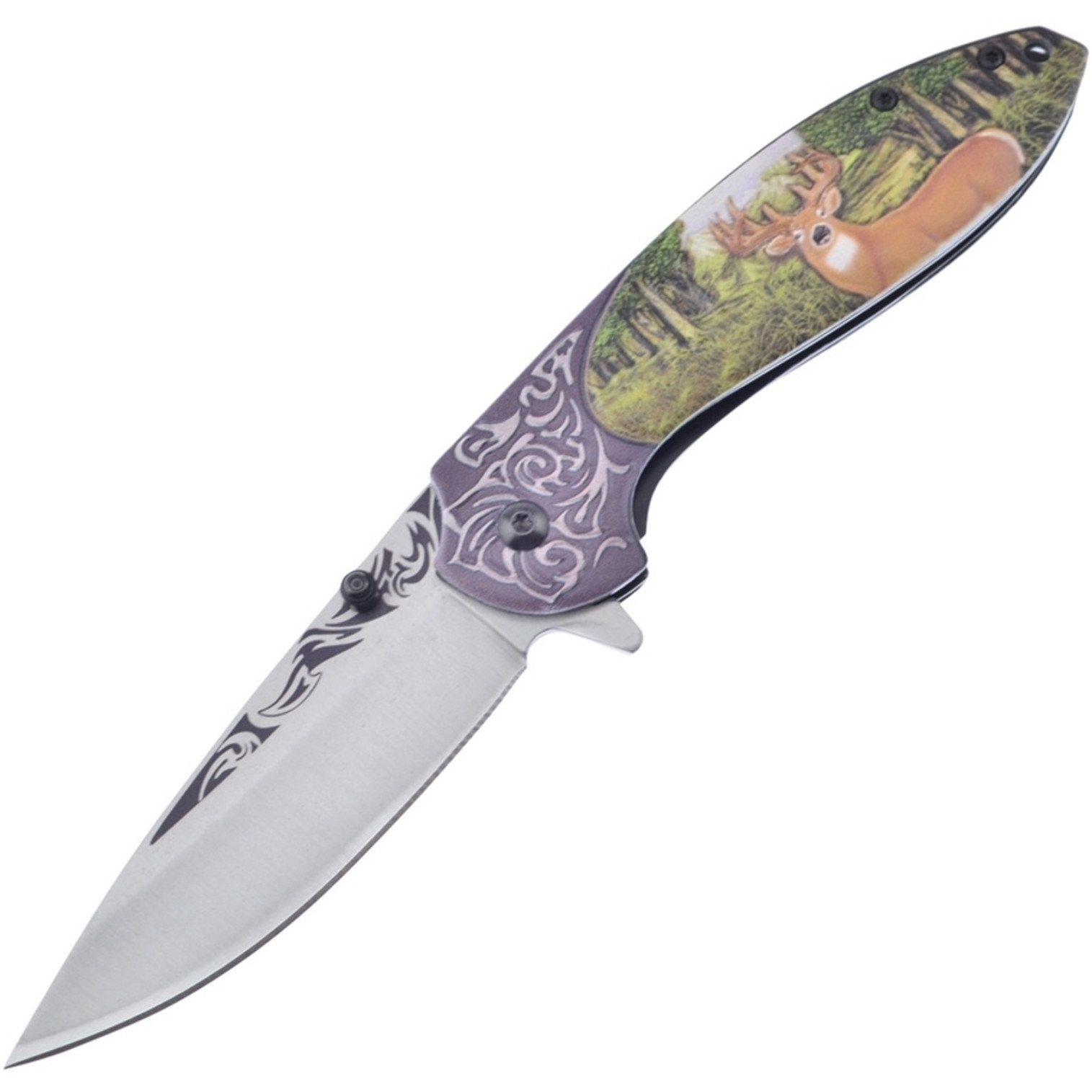 Wildlife Linerlock Deer A/O