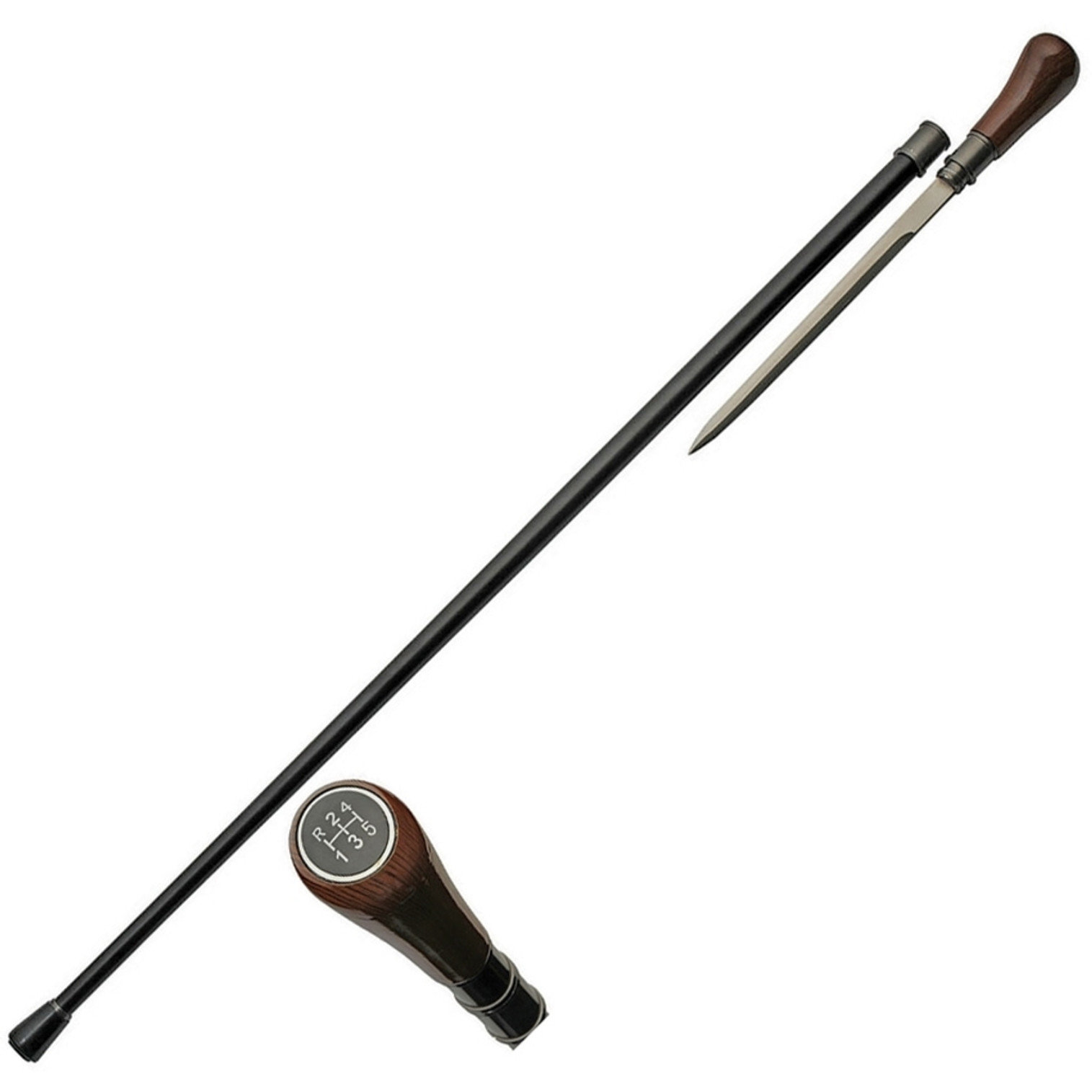 Manual Stickshift Sword Cane