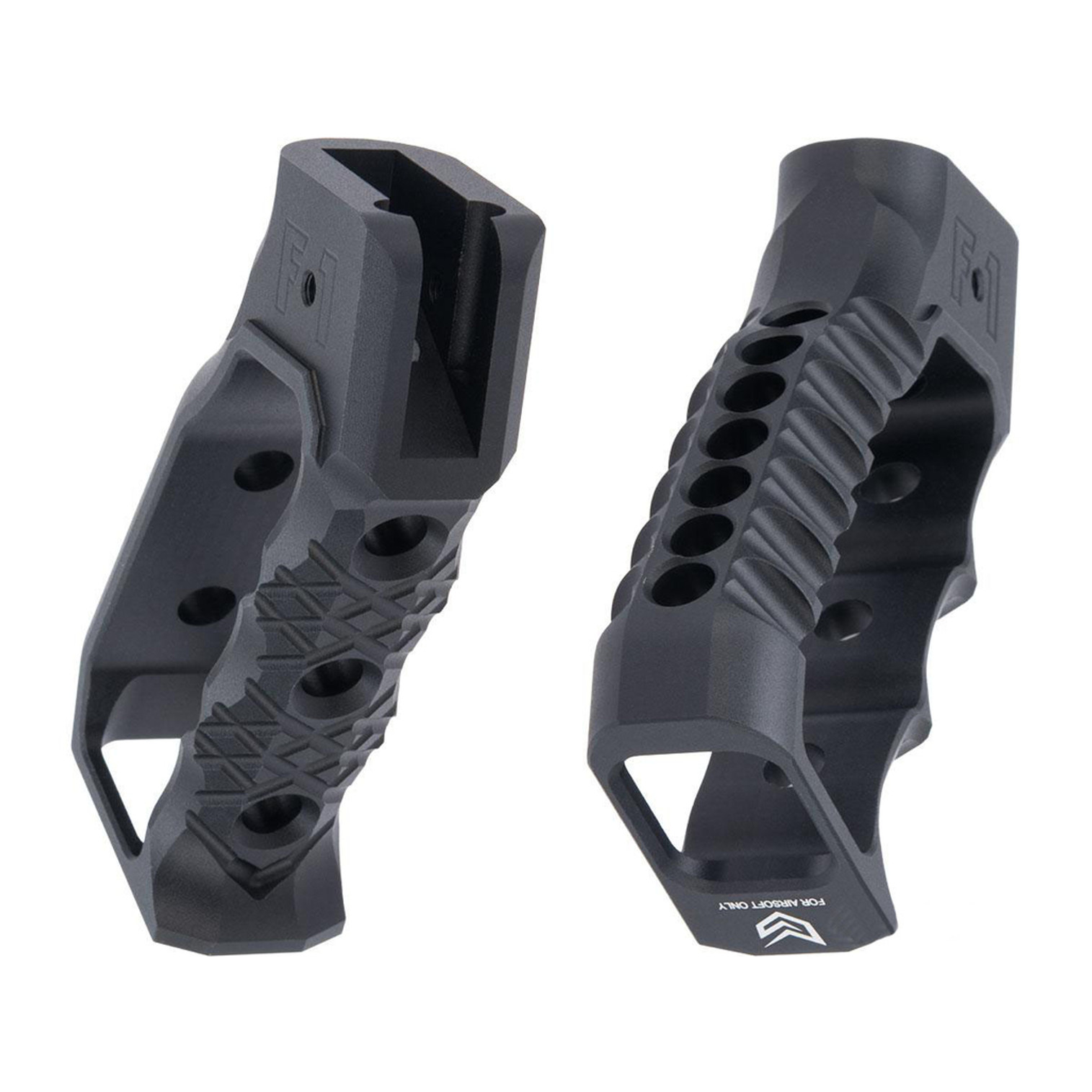 EMG F-1 Firearms Skeletonized CNC Aluminum Universal Pistol Grip for M4 Airsoft GBB Rifles (Model: Type A)