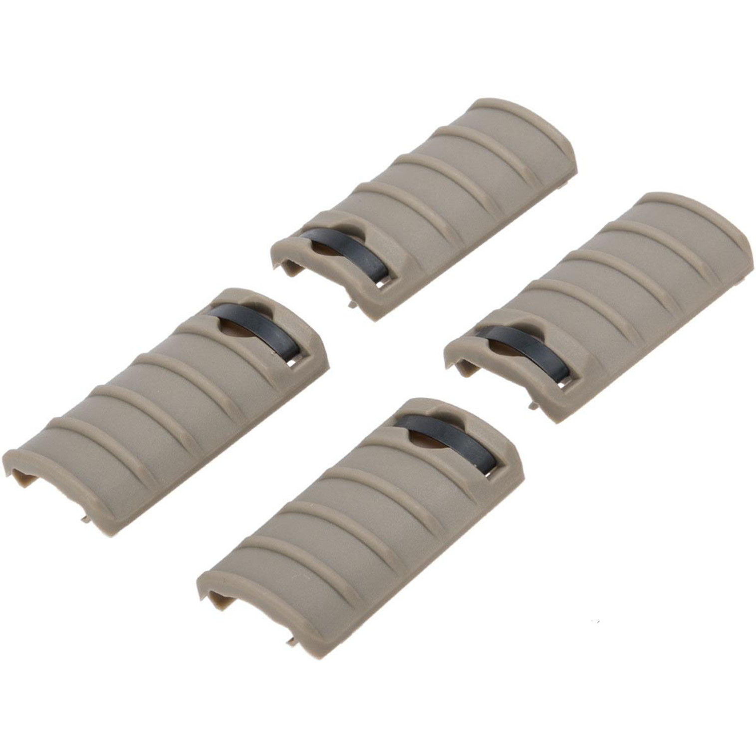 LCT L4 Polymer Rail Covers (Color: Tan / Pack of 4)