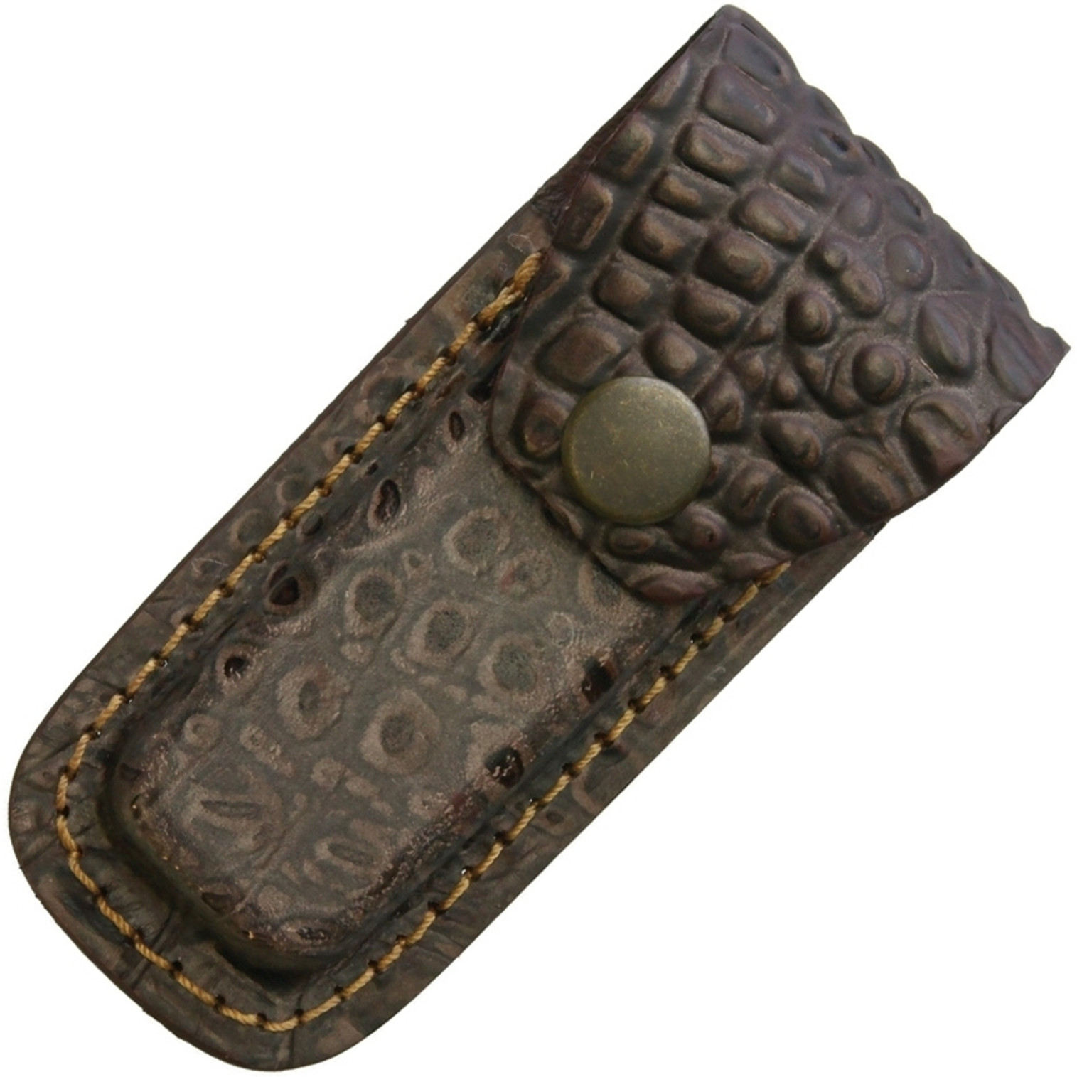 Leather Belt Pouch Brown SH1196