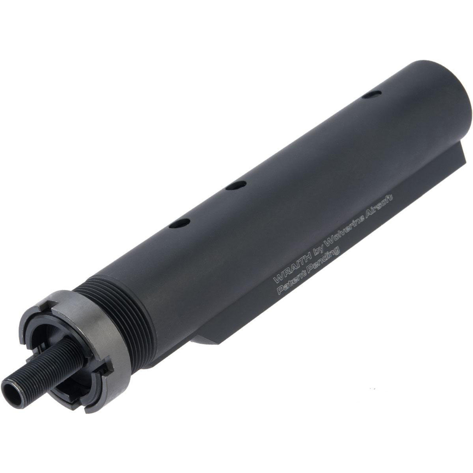 Wolverine Airsoft Wraith 33g CO2 Stock w/ Storm In-Buffer Regulator for MTW M4 Series Rifles