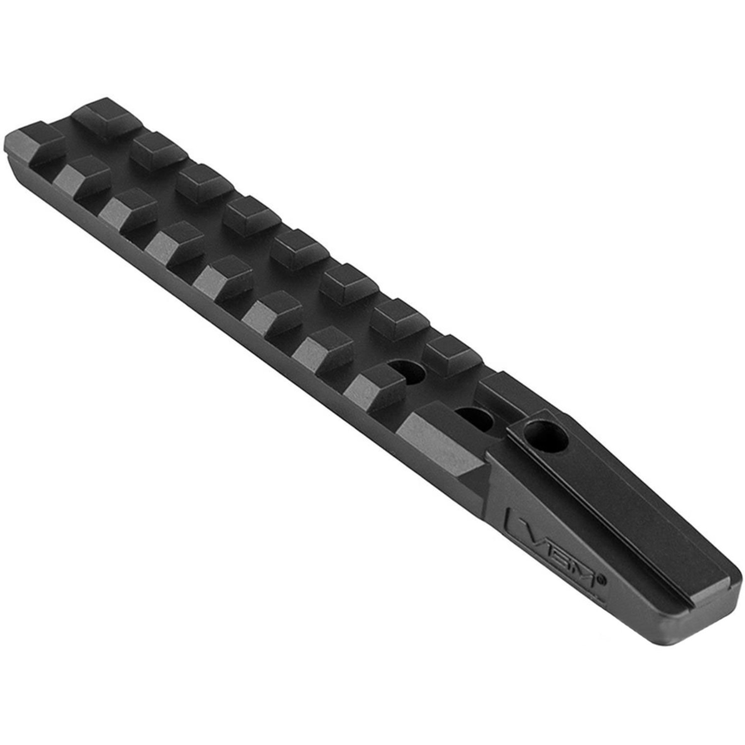 VISM by NcStar Picatinny Rail and Rear Sight Base for Ruger PC Carbine (Color: Black)