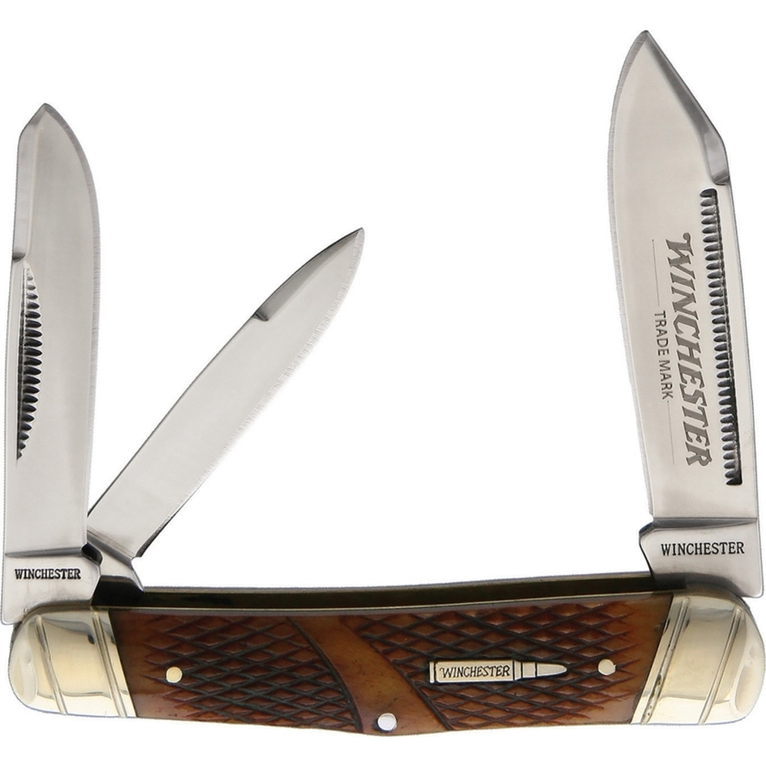 Whittler Brown Checkered Bone